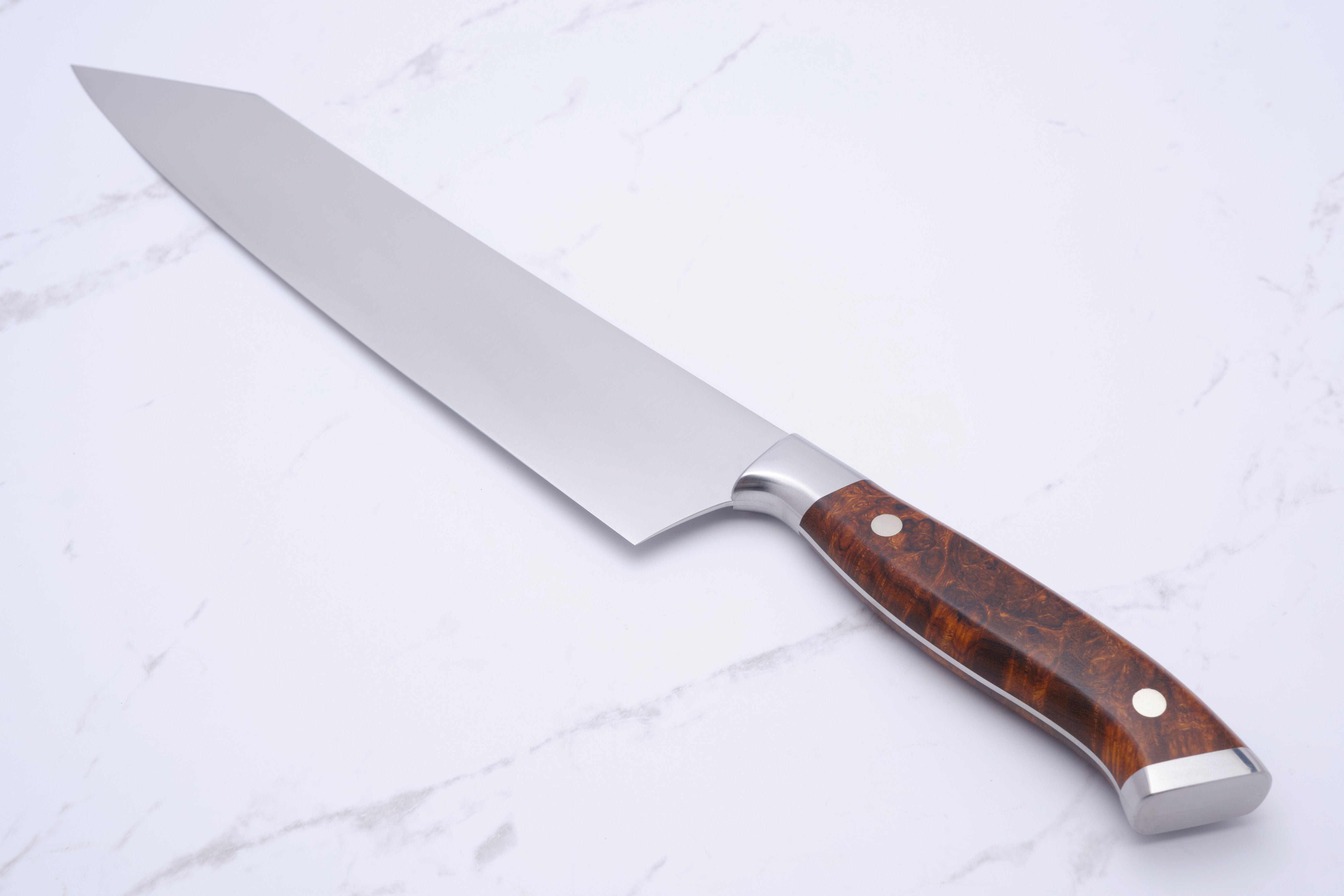 Nenox 240mm Wide Kiritsuke Desert Ironwood