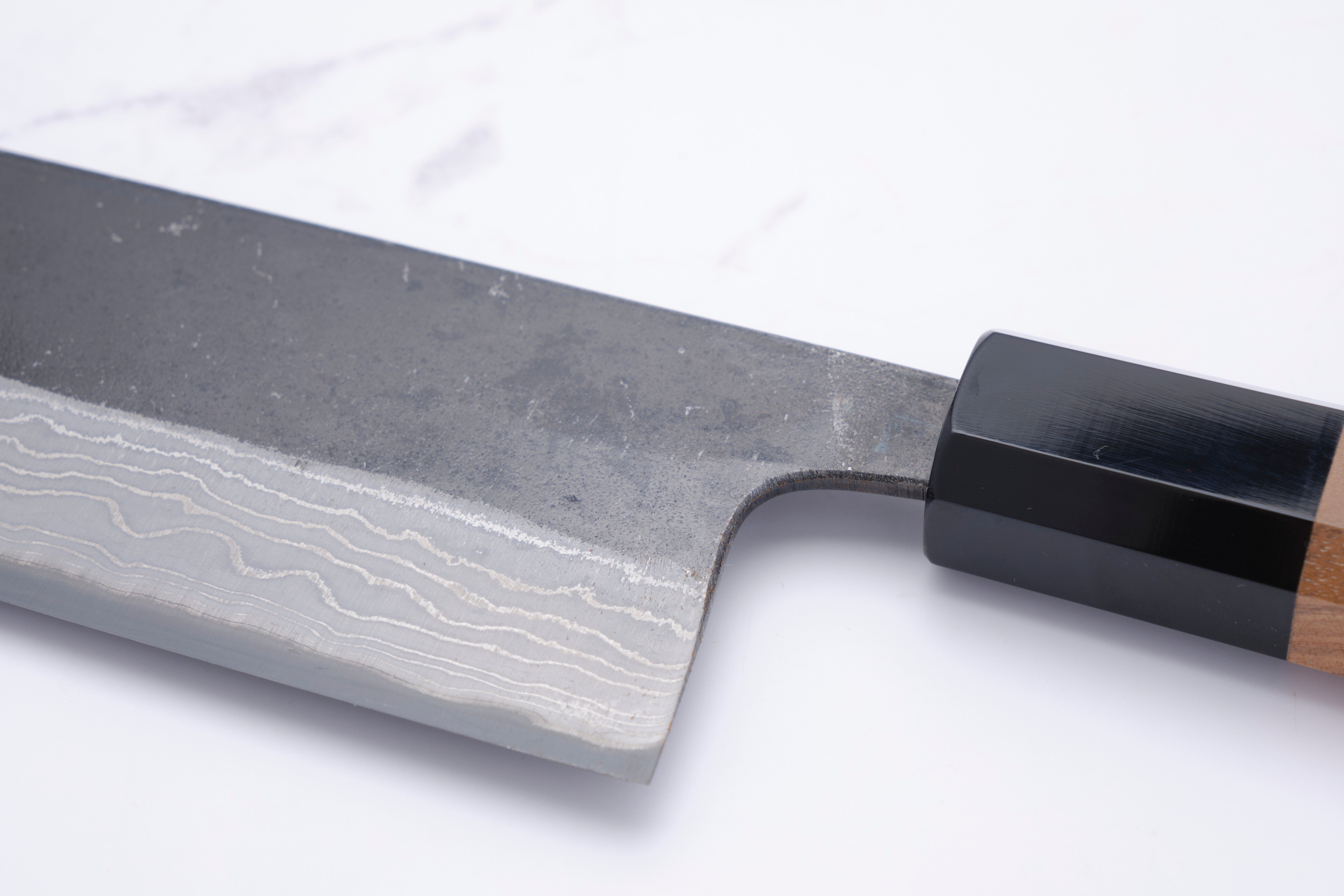 Hatsukokoro Kumokage 165mm Nakiri Blue-2