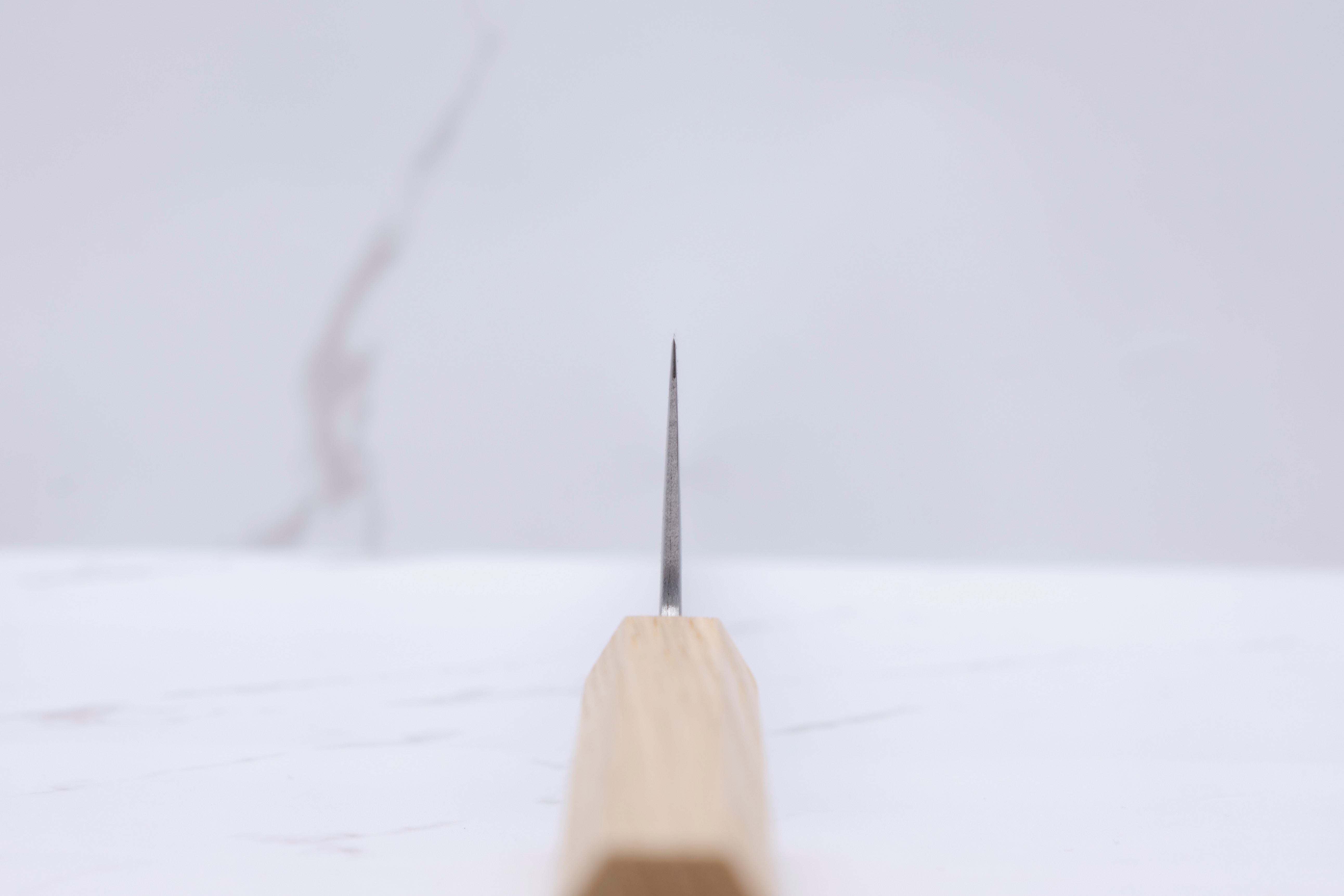 Foodgear Hamono 210mm White #1 Gyuto - Khii Chestnut