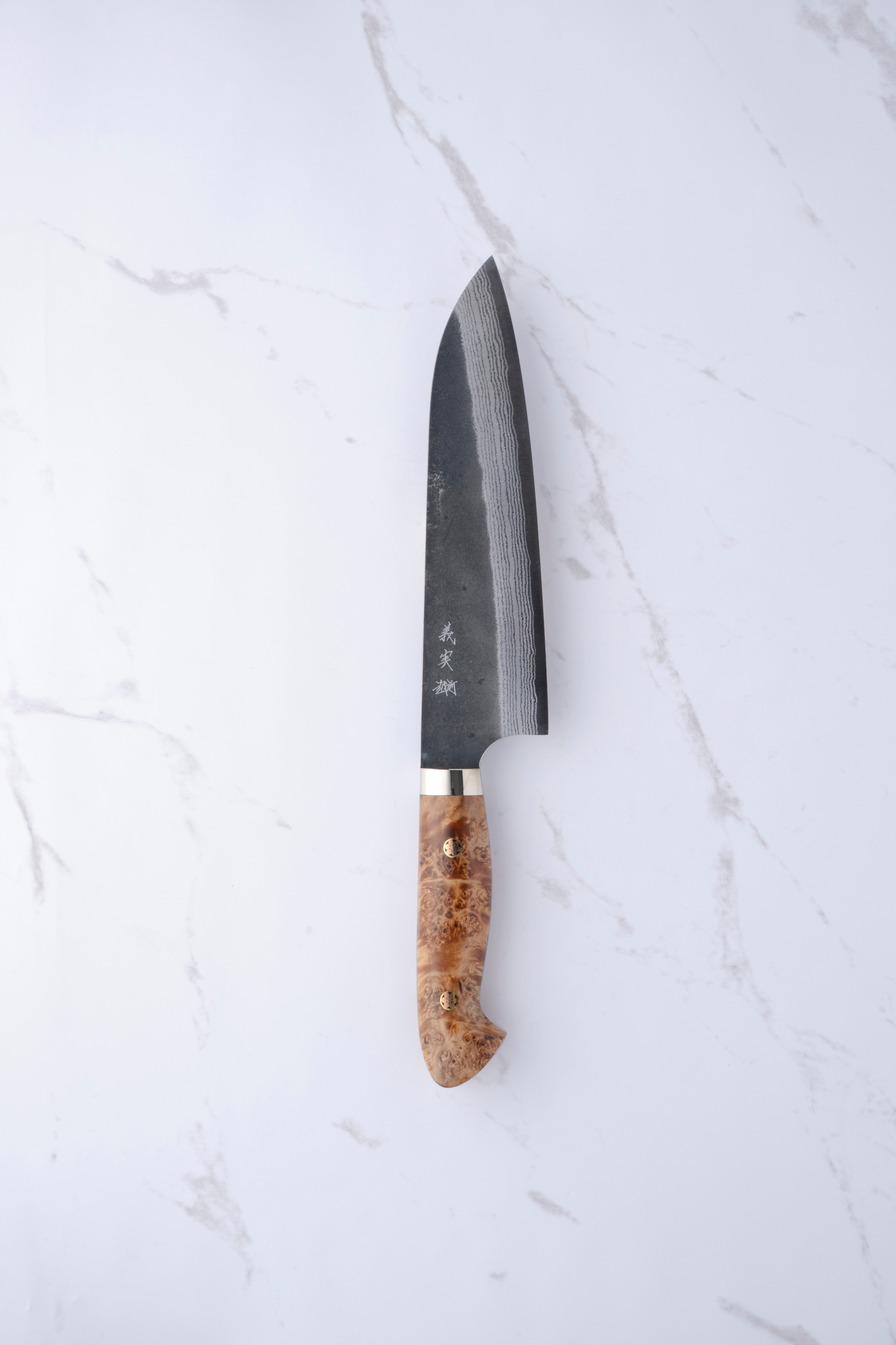 Yoshimi Kato AS 180mm Santoku