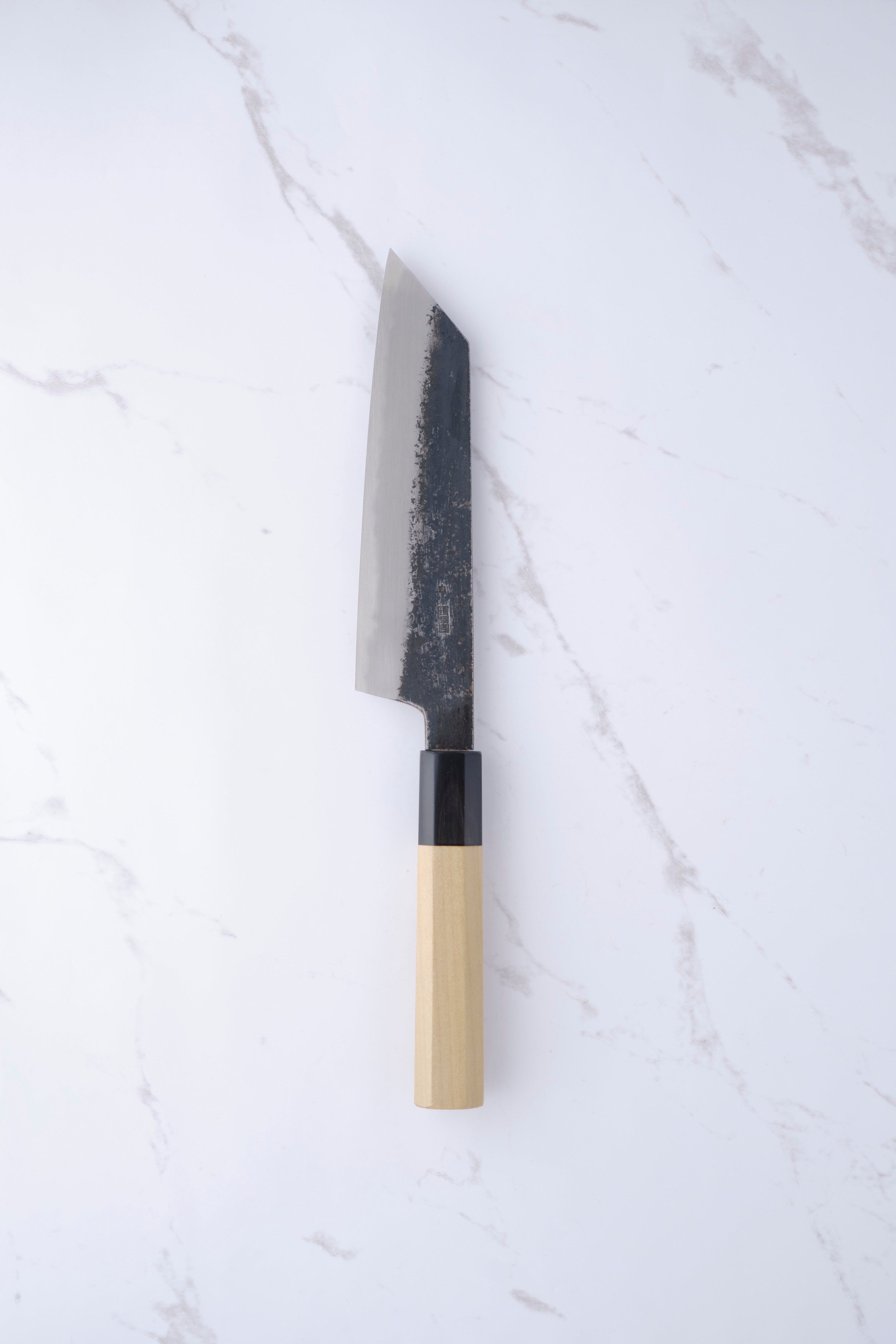 Sakai Kikumori Kikuzuki KU White 2 Bunka 180mm.