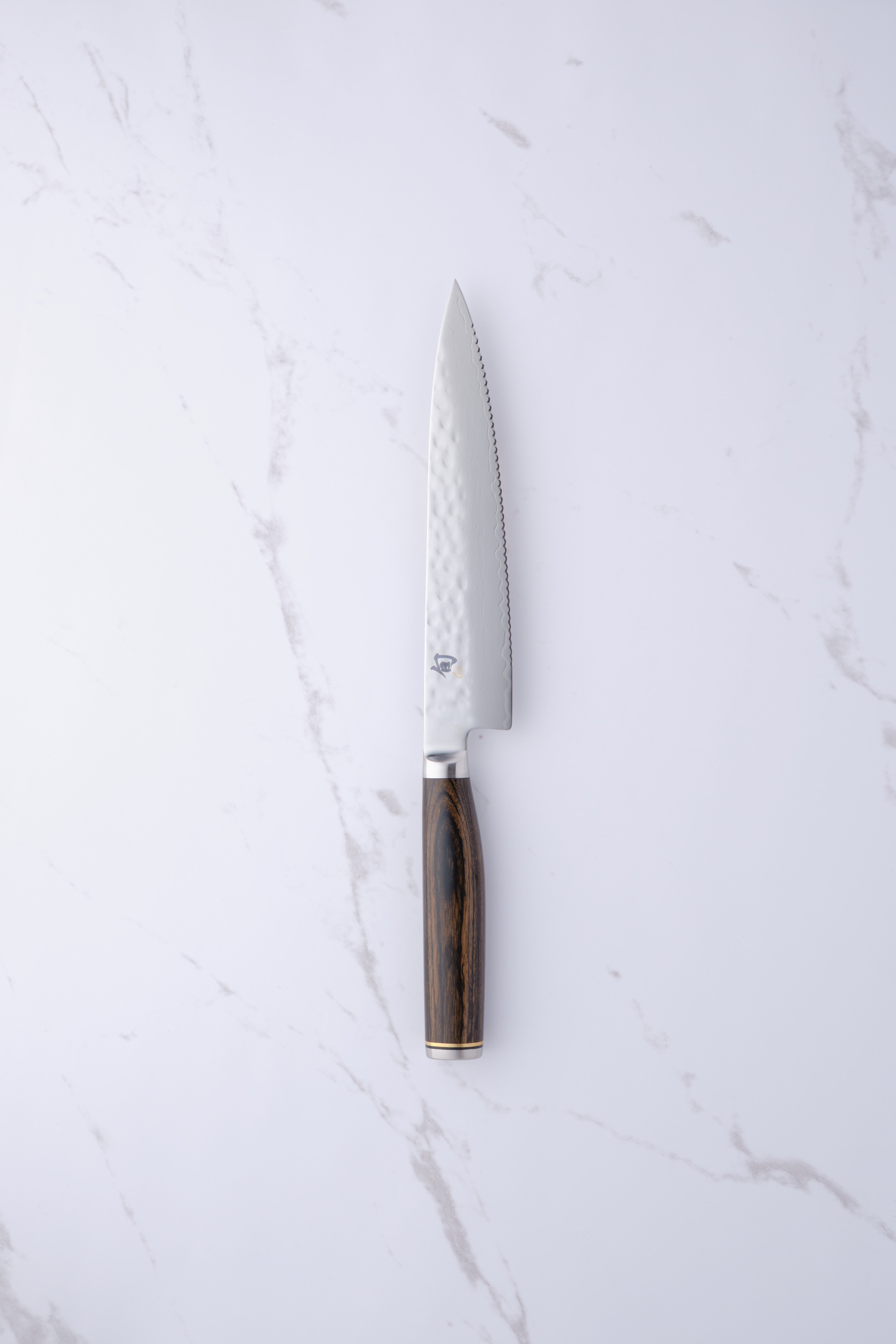 Shun Premier 150 mm Utility with wave cutter