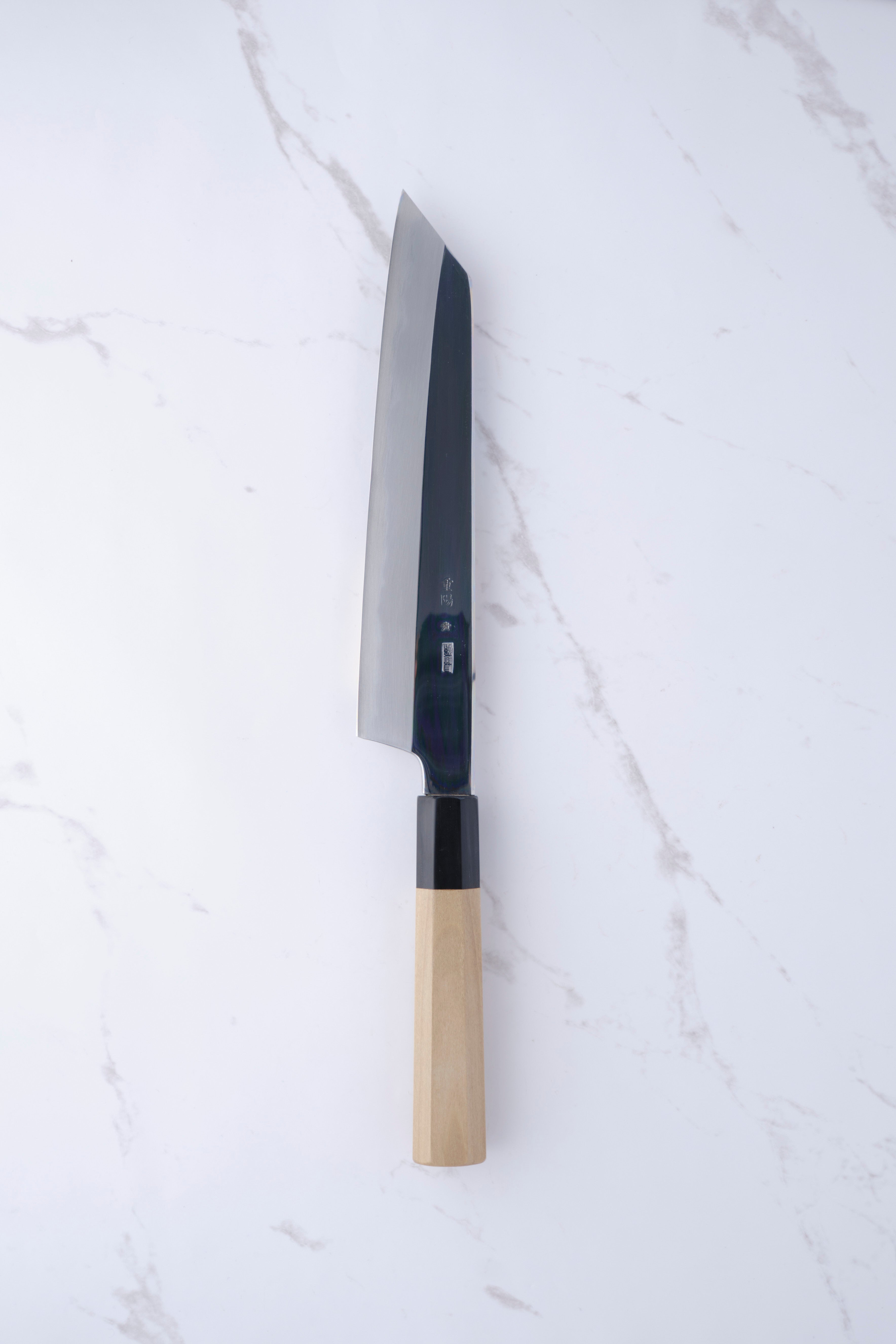 Sakai Kikumori Choyo Blue 1 Kiritsuke Gyuto 210mm.