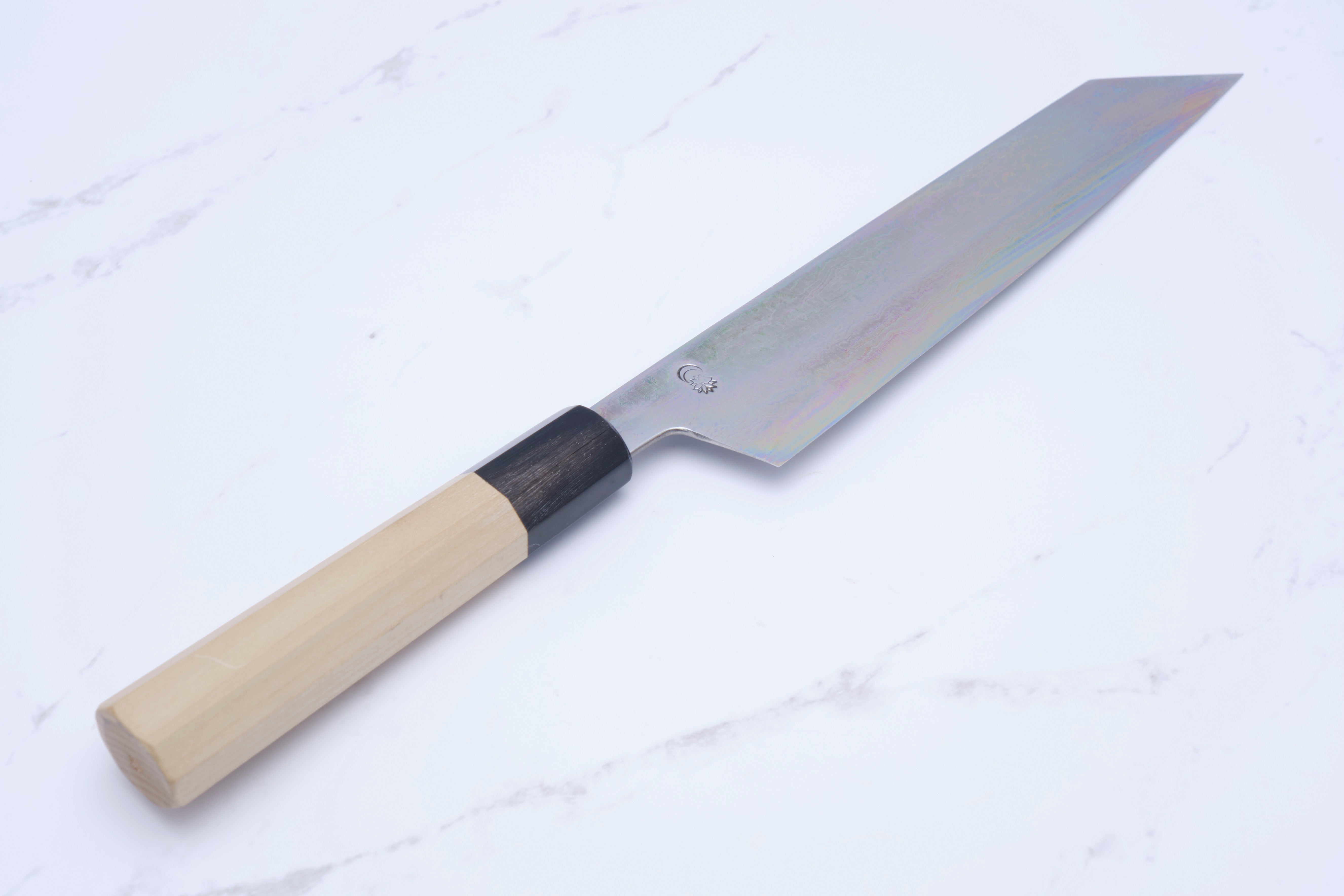 Sakai Kikumori Kikuzuki Uzu Kiritsuke Gyuto 210mm.