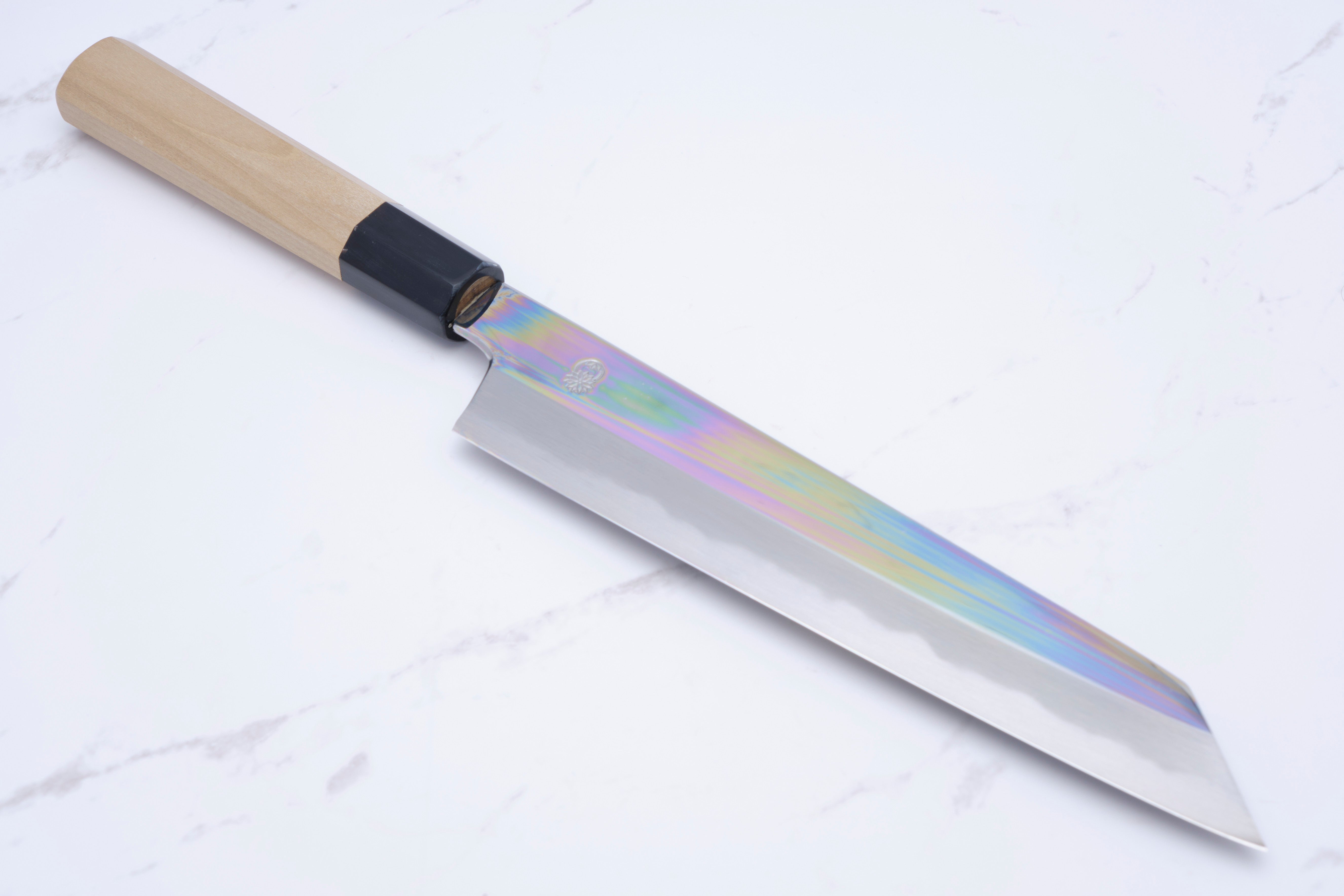 Sakai Kikumori Choyo Blue 1 Kiritsuke Gyuto 210mm.