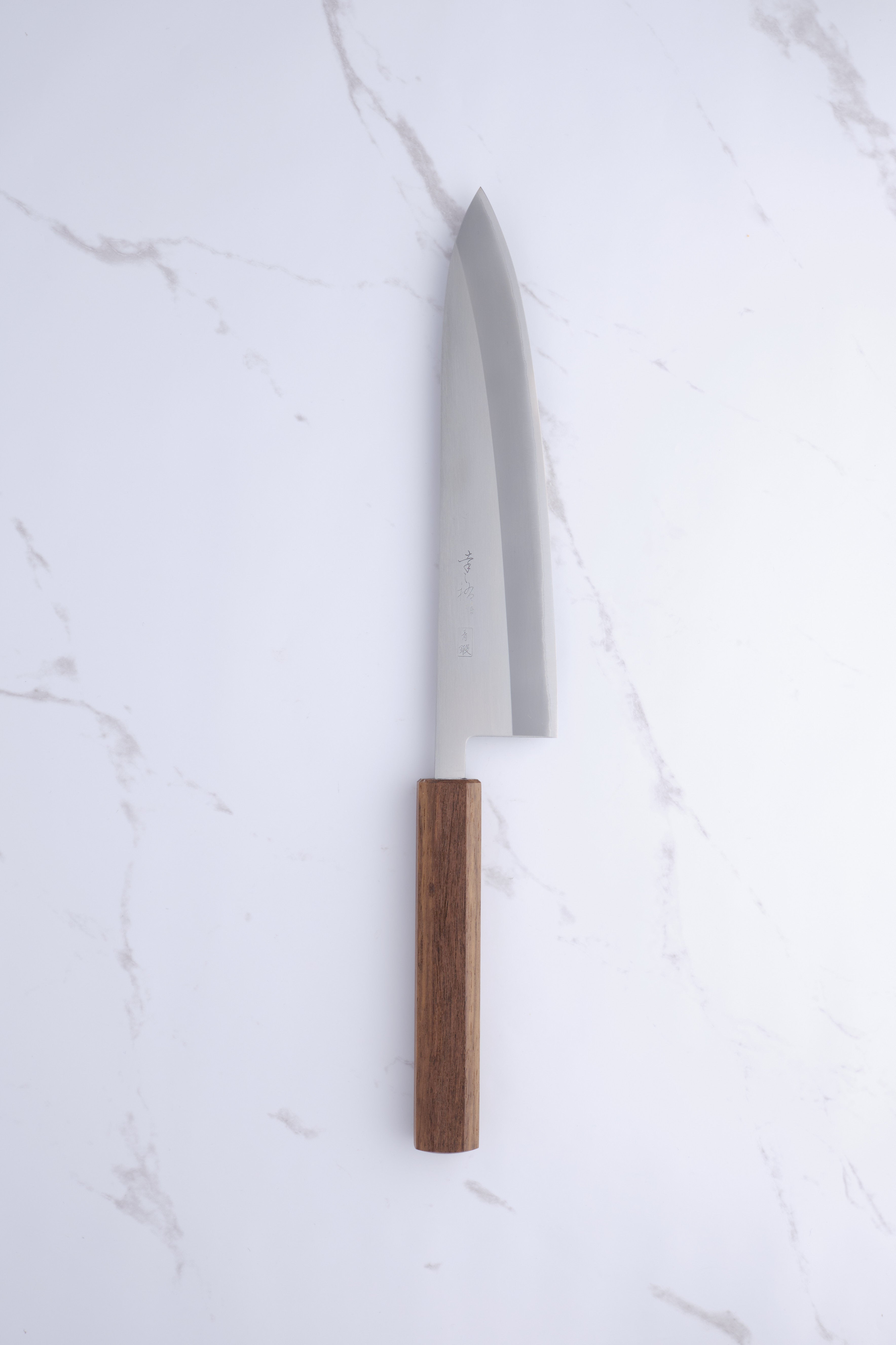 Aoko Migaki 210 mm Kokkekniv Aogami-2 - Laurel