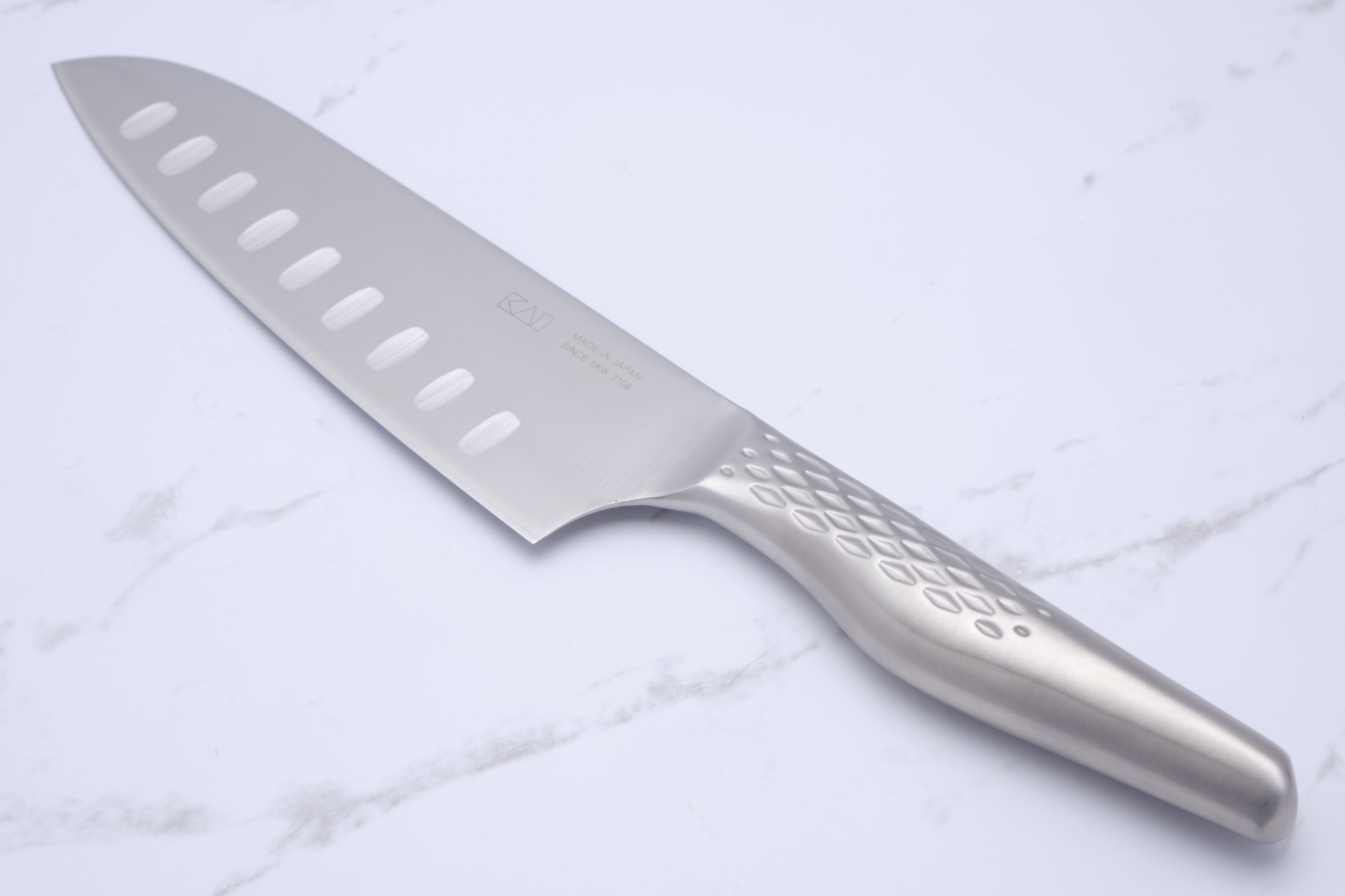 Shoso 165 mm Santoku with air cutter