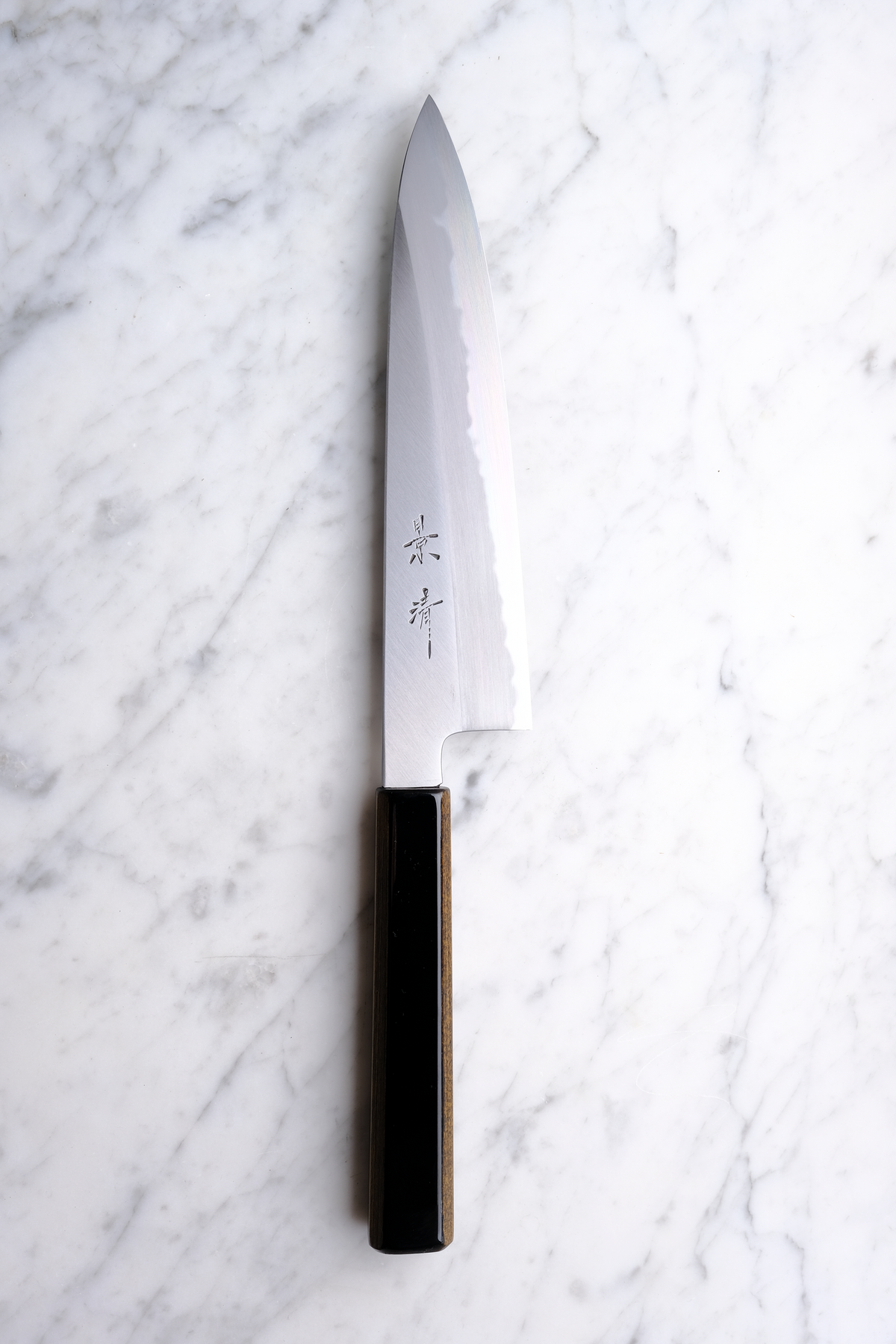 Kagekiyo Aogami #1 Kuroro Handle - 210 mm Gyuto