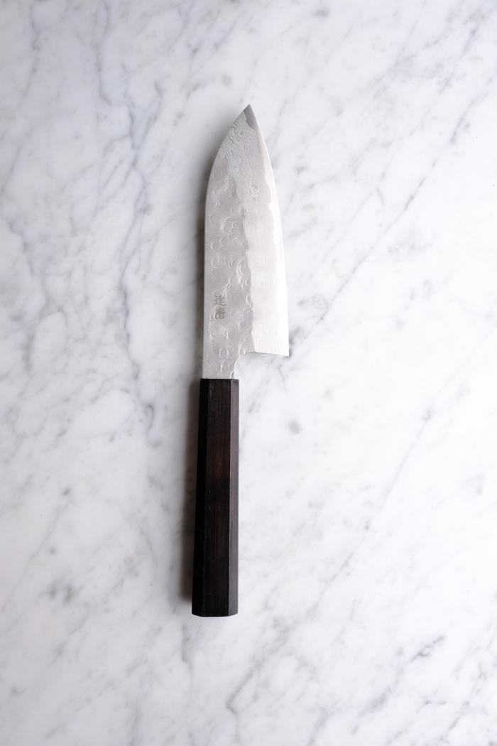 Daruma Hamono VG XEOS Ibenholt - 140 mm Ko Santoku