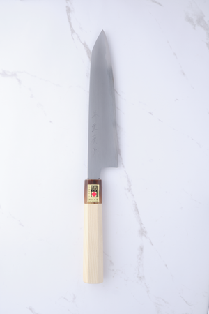 Shigehiro Kasahara 210 mm K-Tip Gyuto White-2