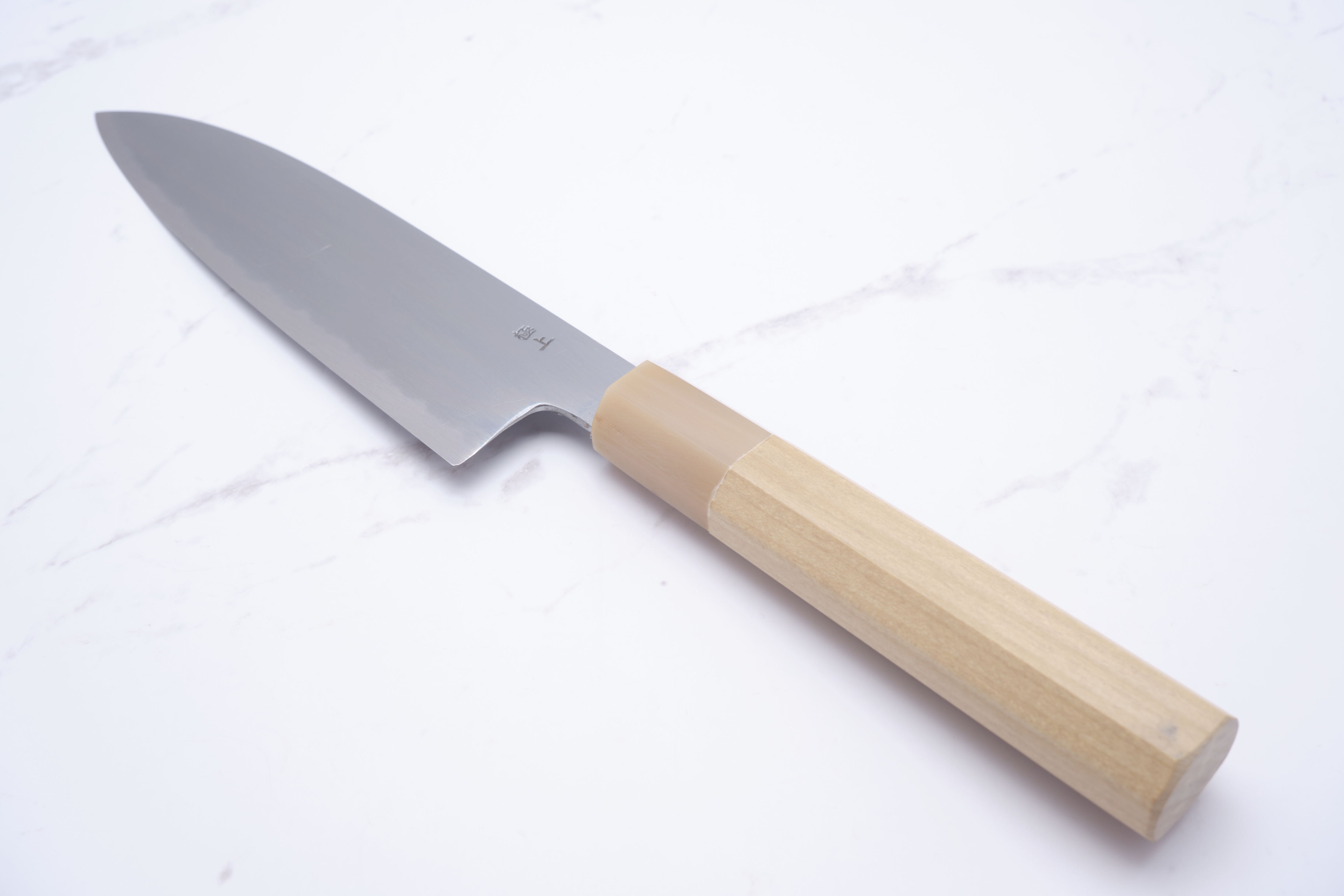 Shigehiro Kasahara 180mm Santoku White-2