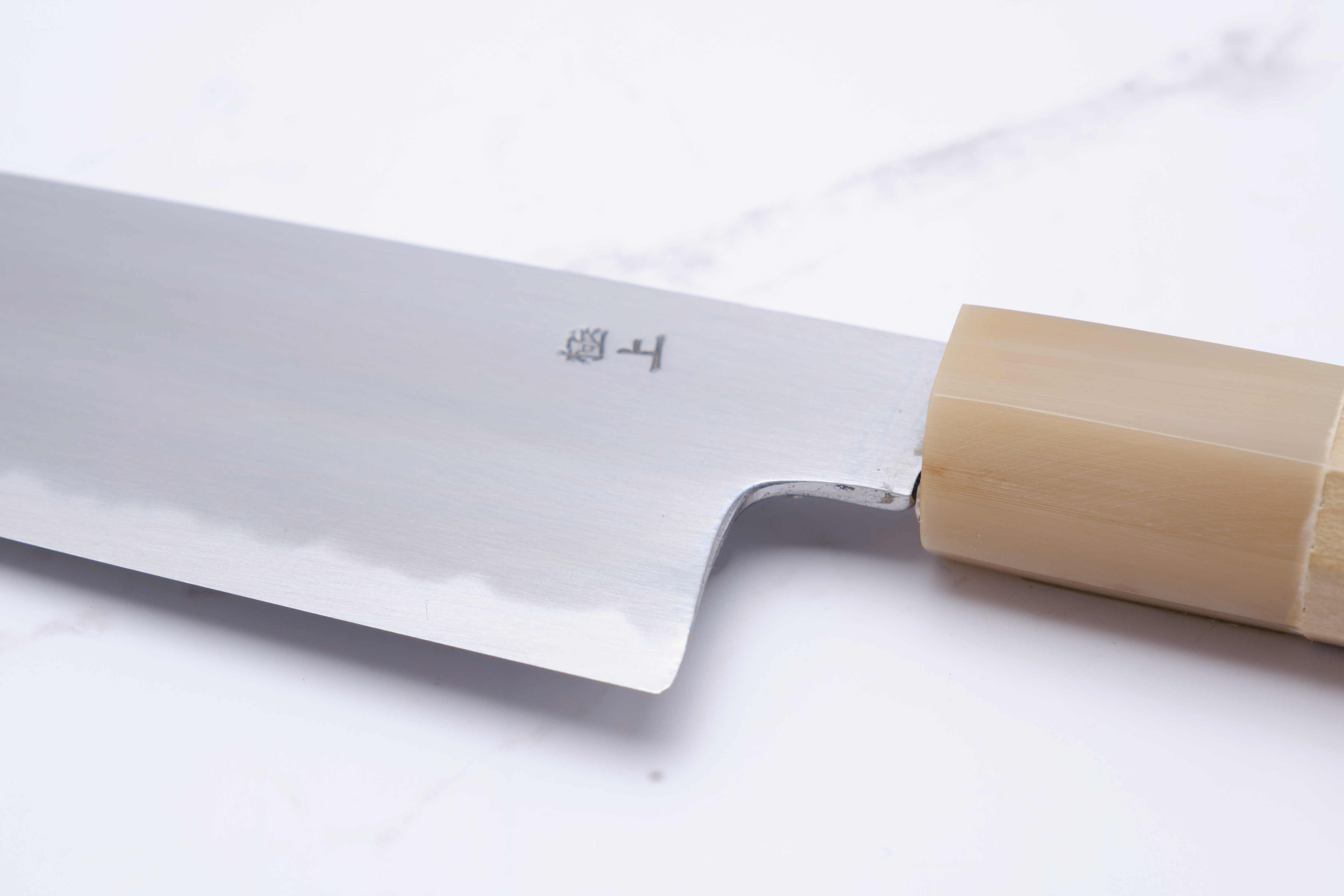 Shigehiro Kasahara 180mm Santoku White-2