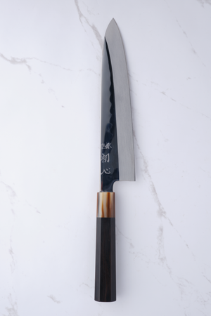 Satoshi Nakagawa Abura-Honyaki Shirogami #3 - 240 mm Gyuto