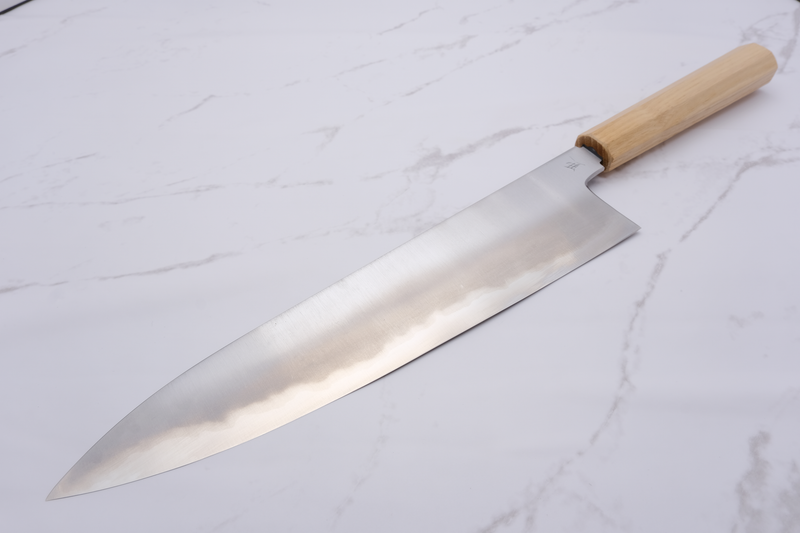 Konosuke WT 255 mm Gyuto Shirogami 2 - Chestnut