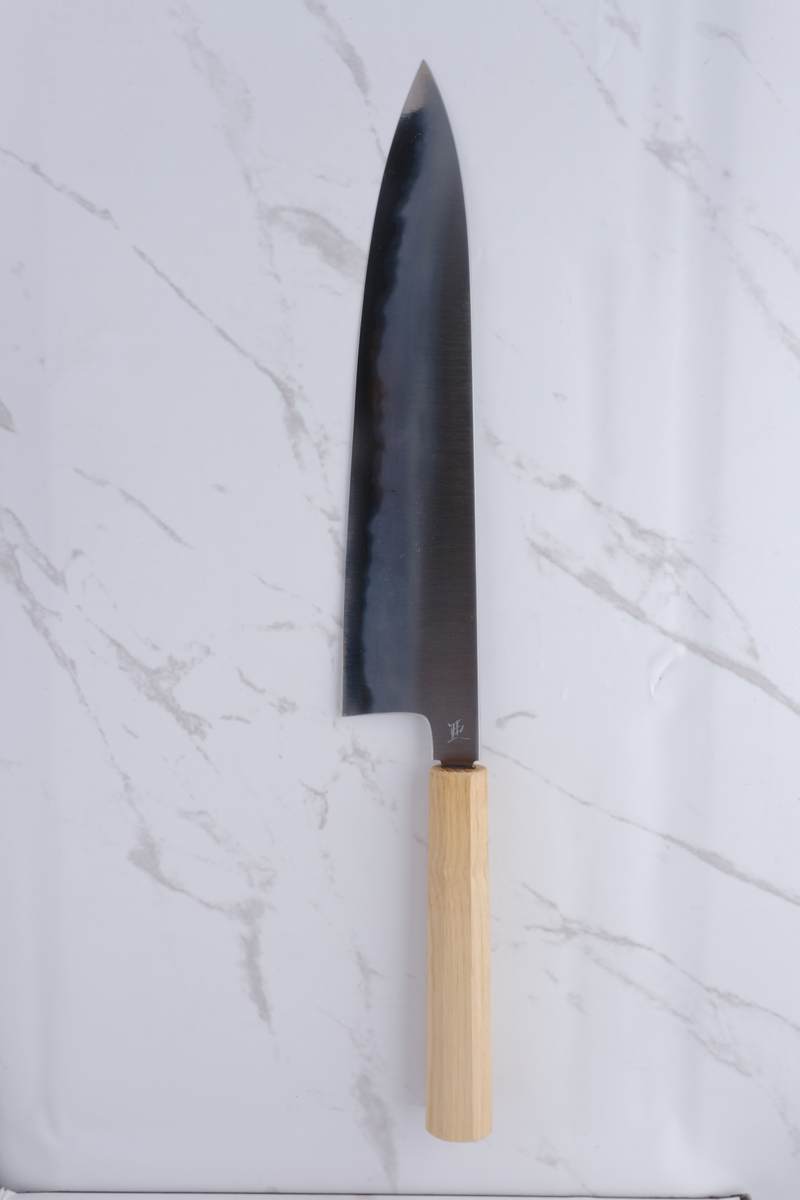 Konosuke WT 255 mm Gyuto Shirogami 2 - Chestnut