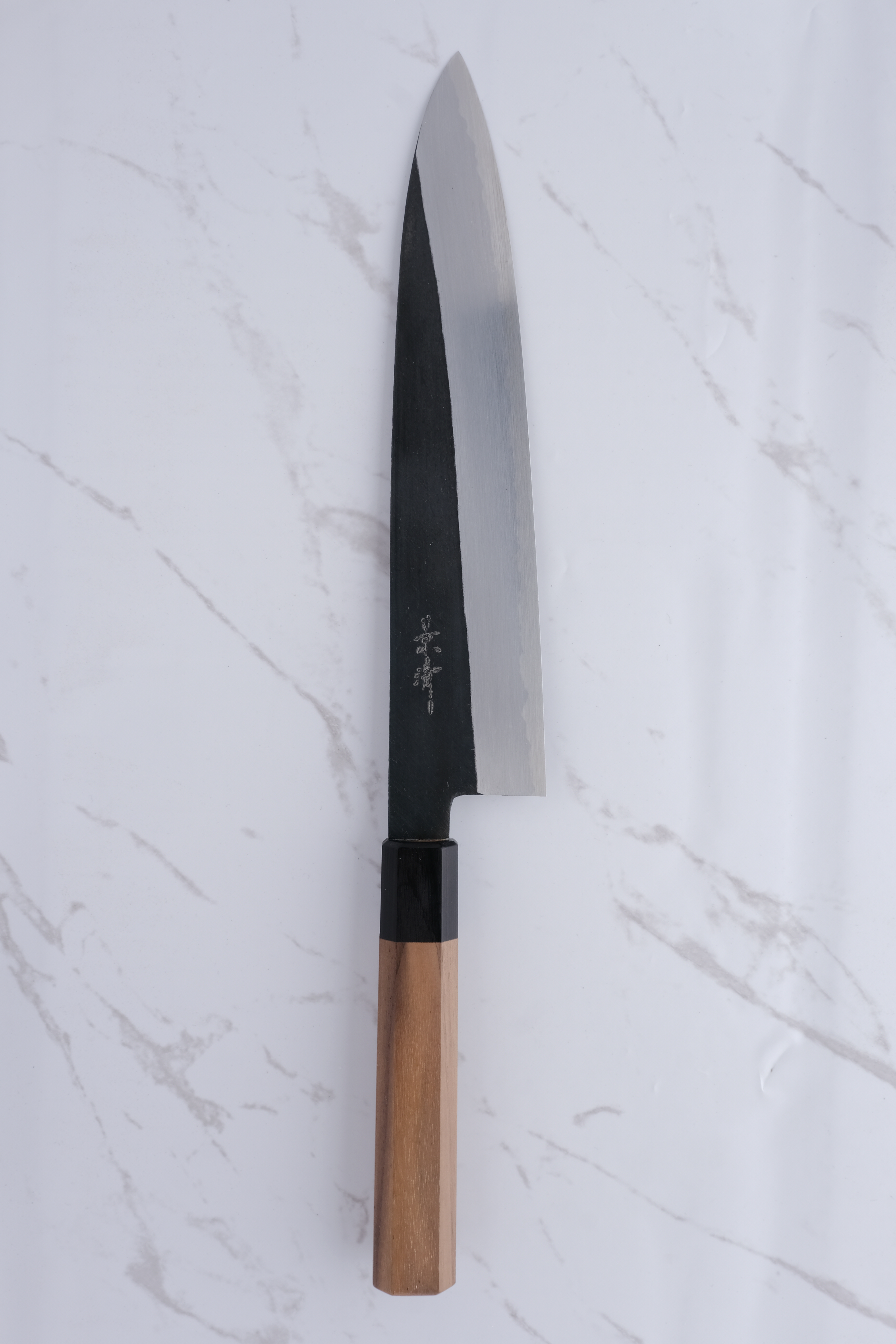 Kagekiyo - Blue 2 Kurouchi 240mm Gyuto - Walnut