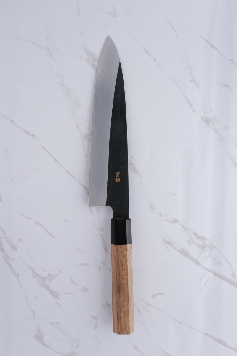 Kagekiyo - Blue 2 Kurouchi 210mm Gyuto - Walnut