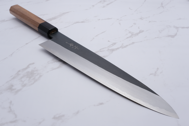 Kagekiyo - Blue 2 Kurouchi 240mm Gyuto - Walnut