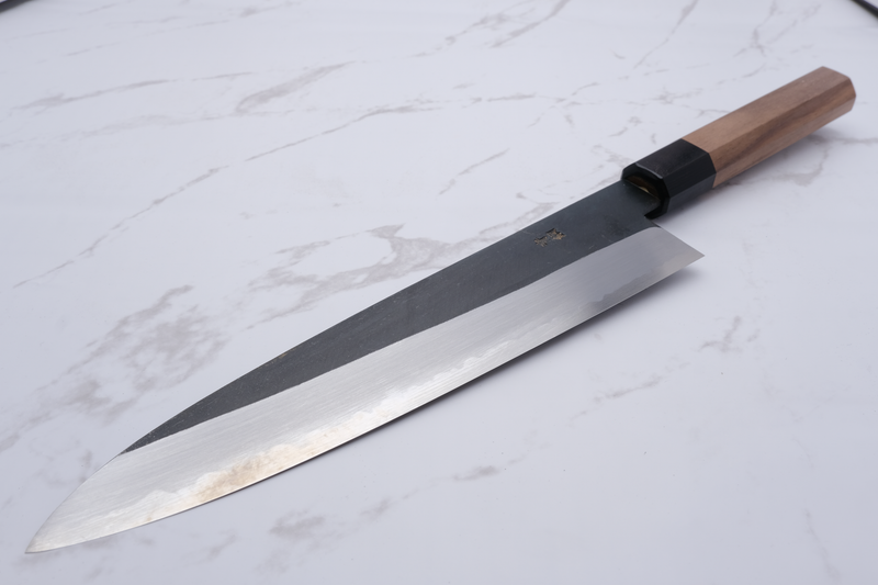 Kagekiyo - Blue 2 Kurouchi 240mm Gyuto - Walnut