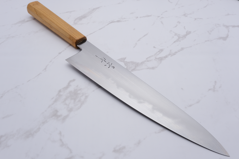 Kagekiyo - White #2 240 mm Gyuto - Sakura handle