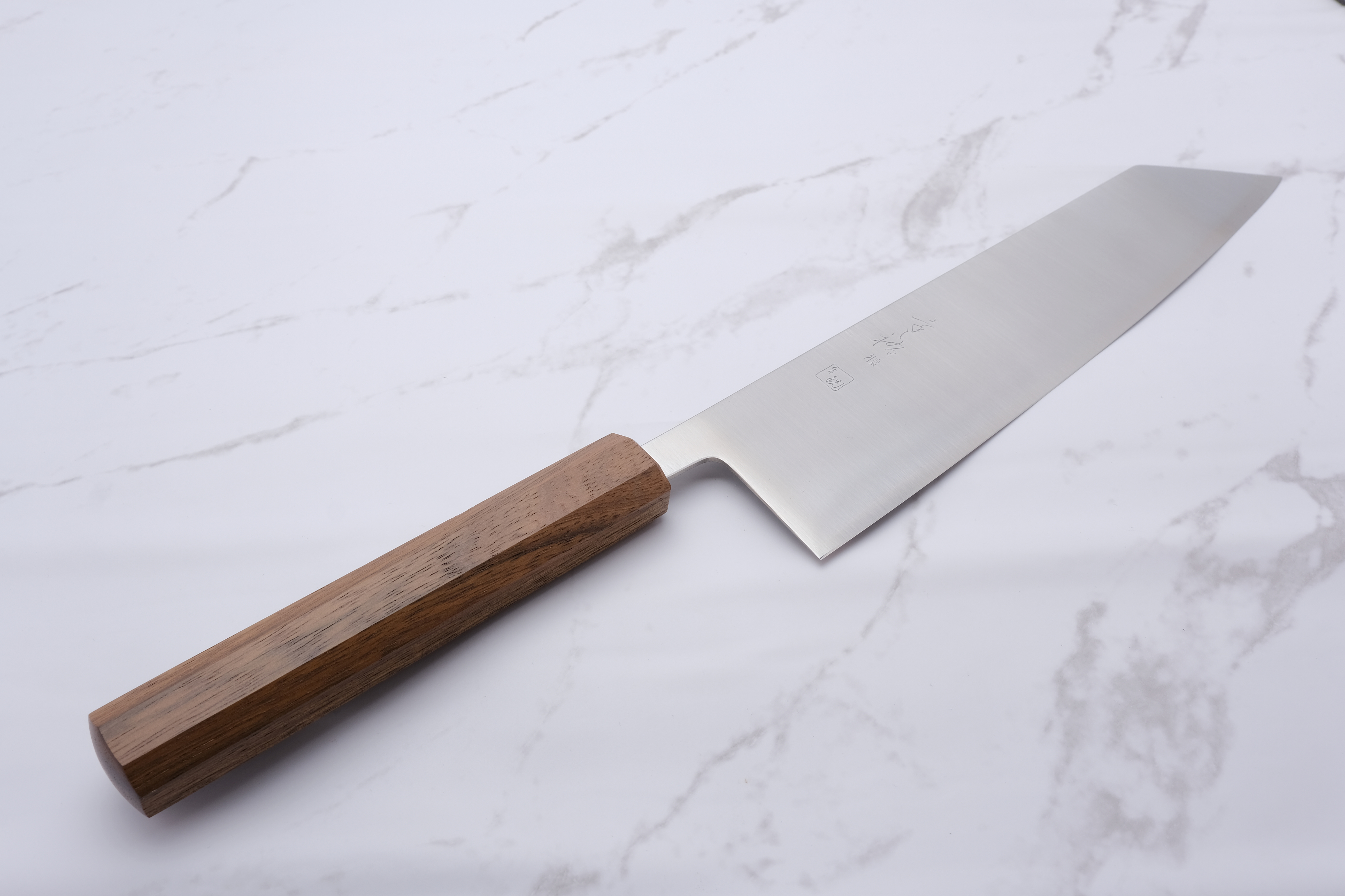 Konosuke GS+ 240mm K-Tip Gyuto - Khii Laurel - Leather Saya