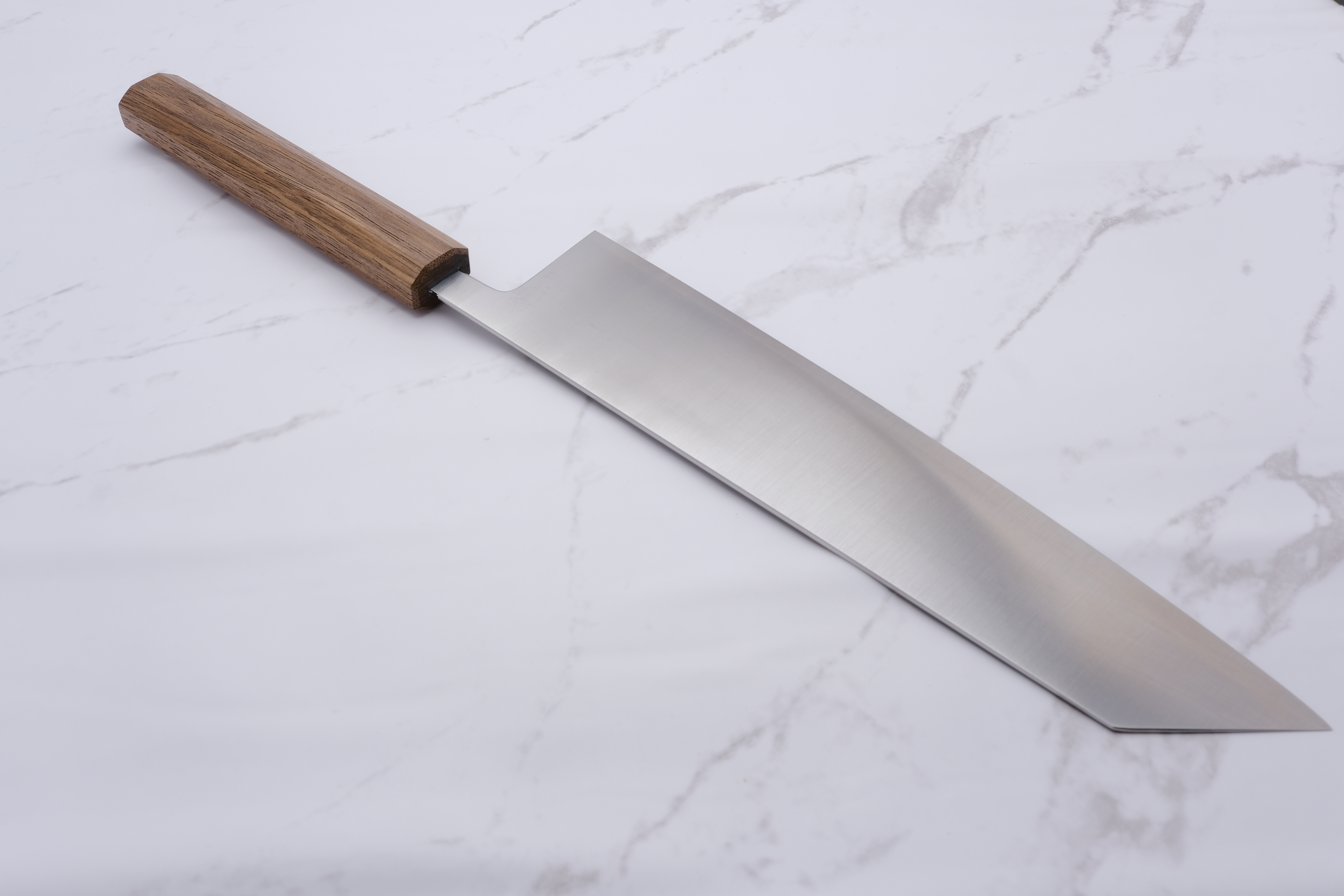 Konosuke GS+ 240mm K-Tip Gyuto - Khii Laurel - Leather Saya