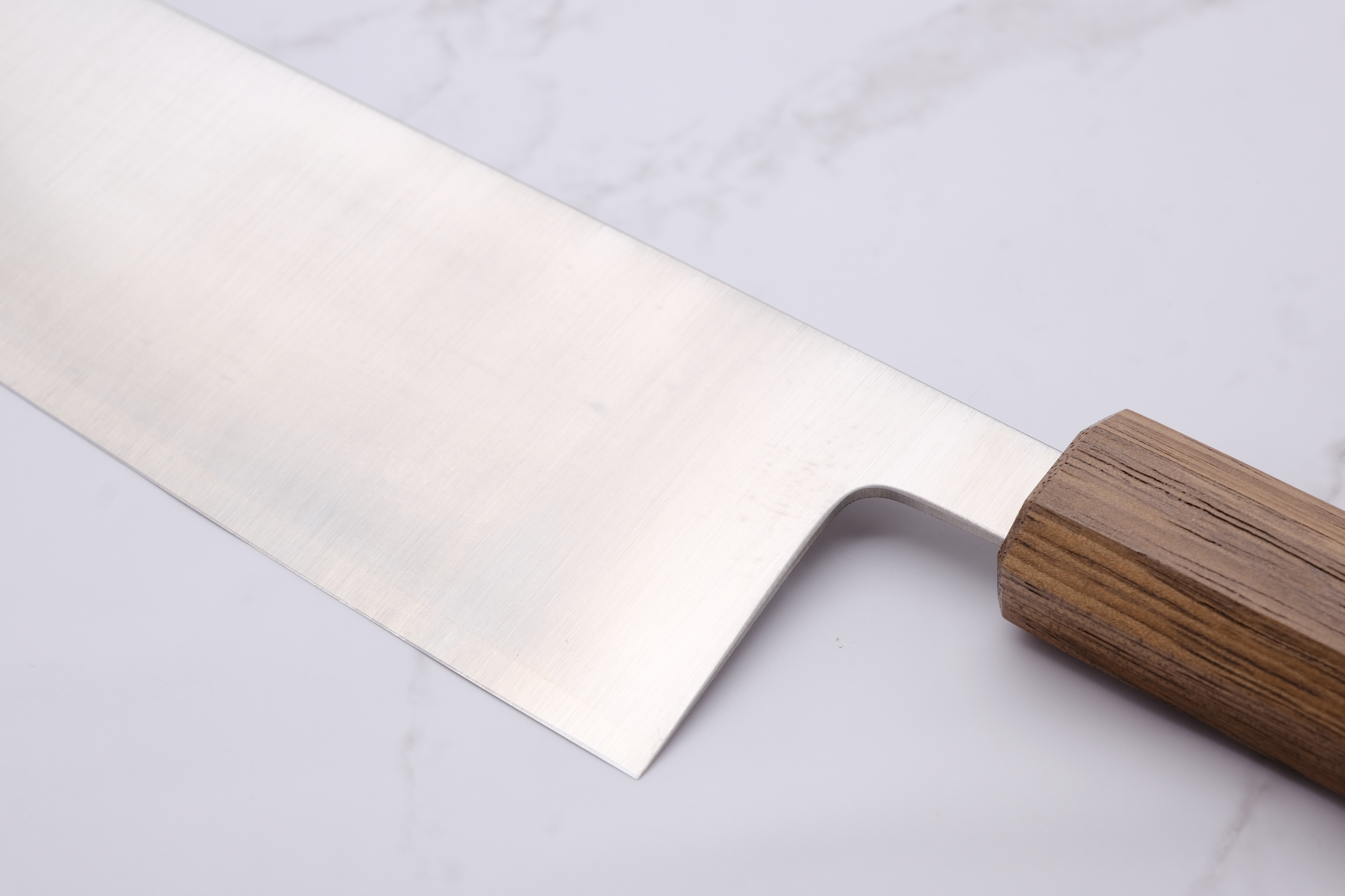 Konosuke GS+ 240mm K-Tip Gyuto - Khii Laurel - Leather Saya
