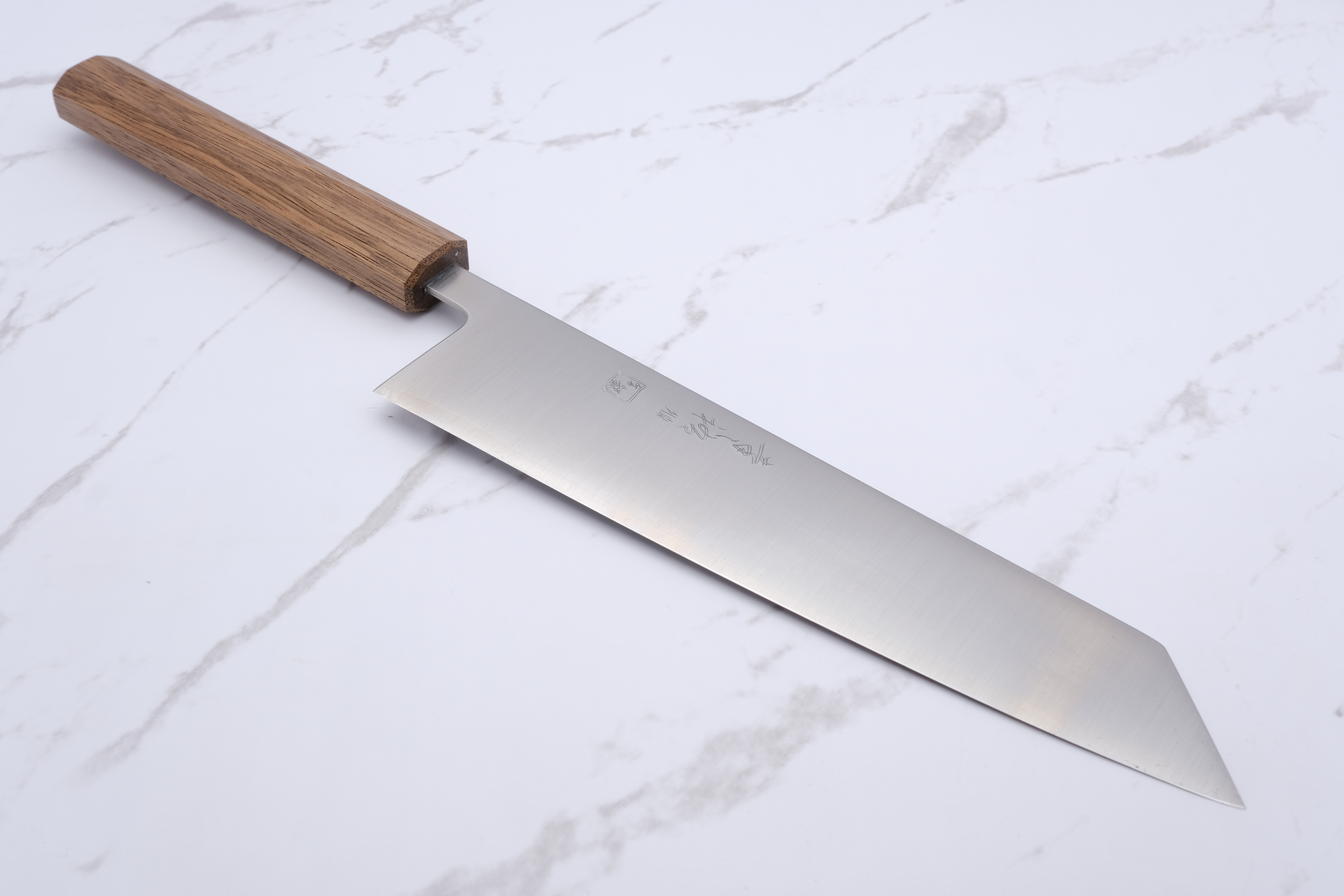 Konosuke GS+ 210mm K-Tip Gyuto - Khii Laurel - Leather Saya
