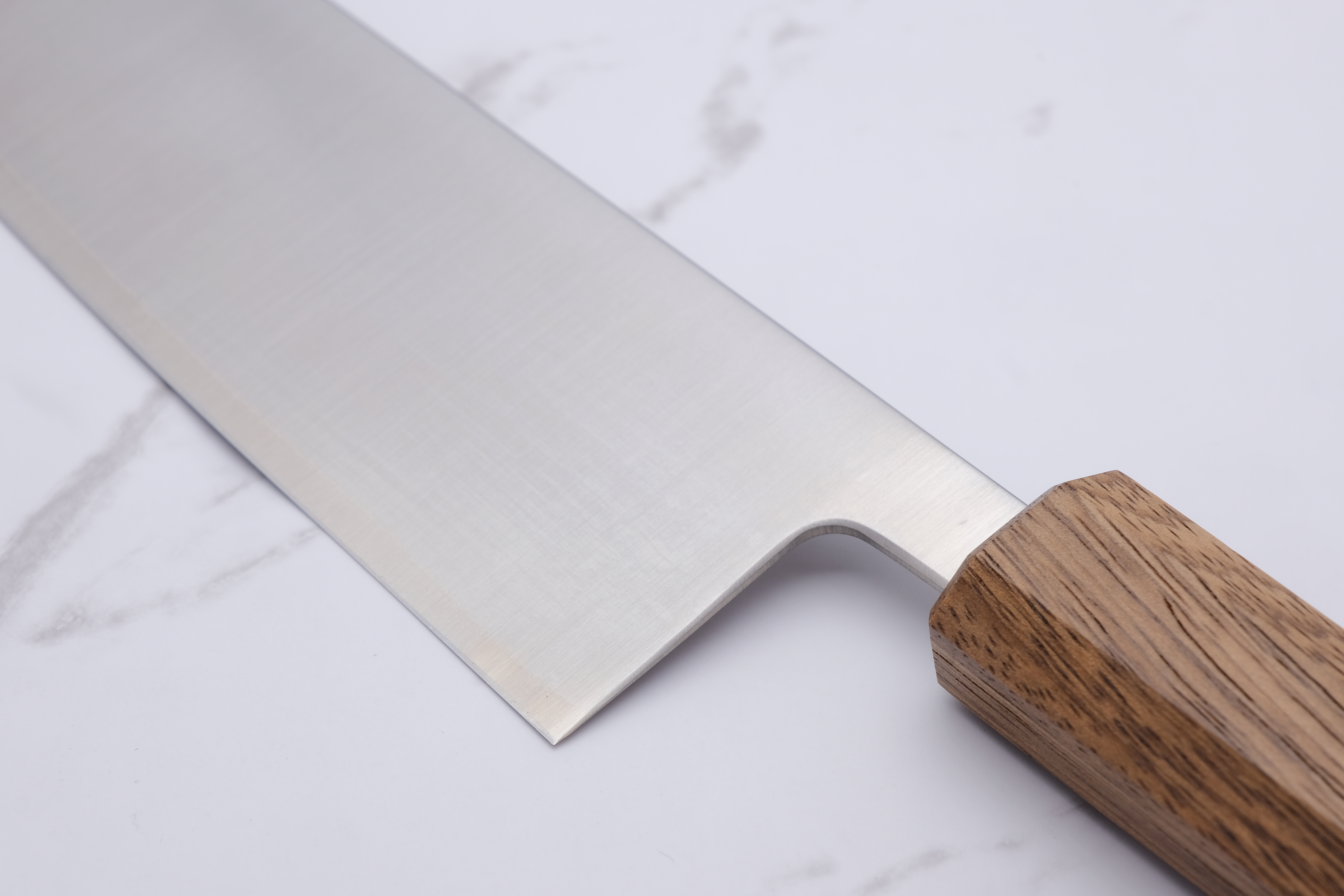 Konosuke GS+ 210mm K-Tip Gyuto - Khii Laurel - Leather Saya