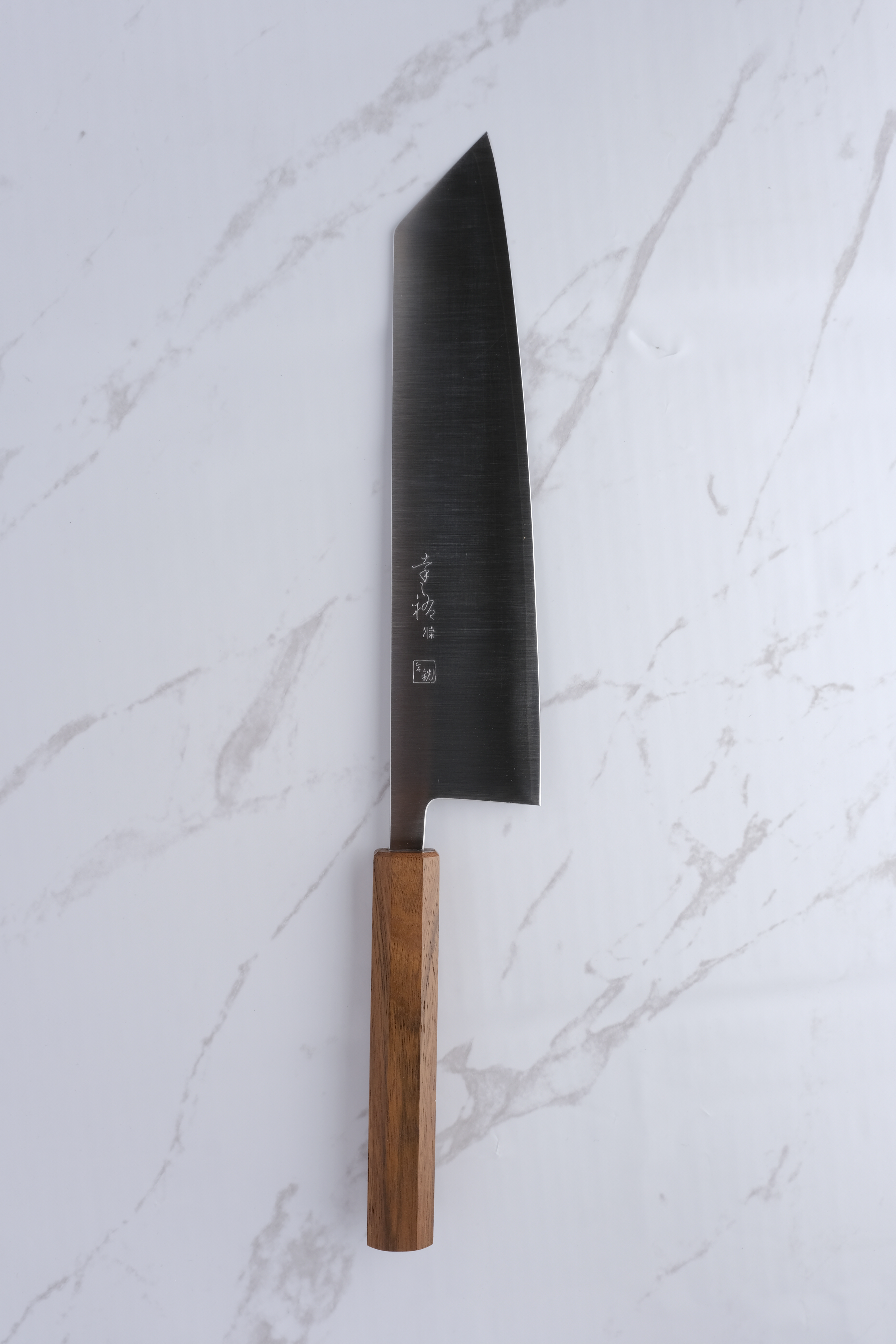 Konosuke GS+ 240mm K-Tip Gyuto - Khii Laurel - Leather Saya