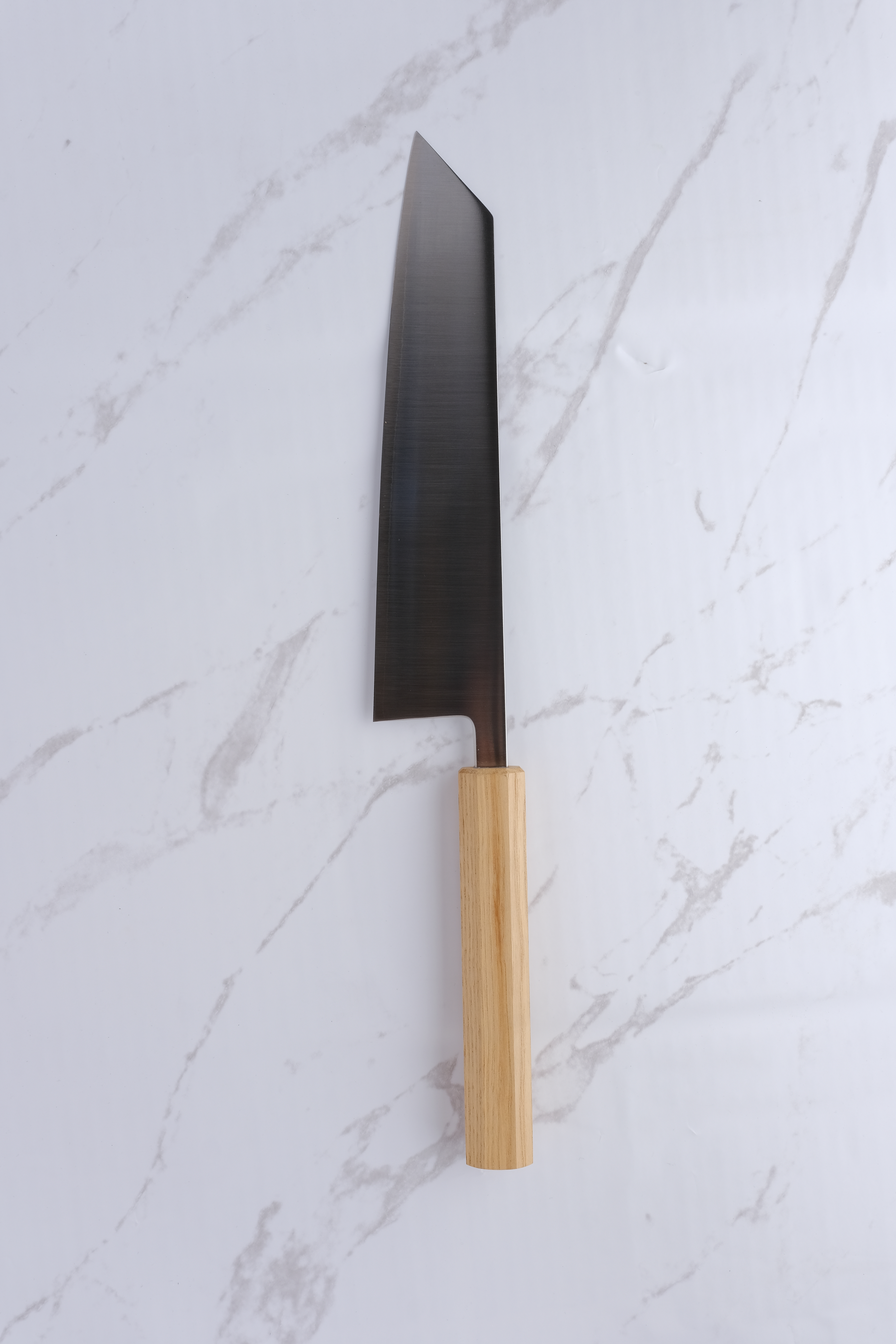 Konosuke GS+ 210mm K-Tip Gyuto - Khii Chestnut - Leather Saya