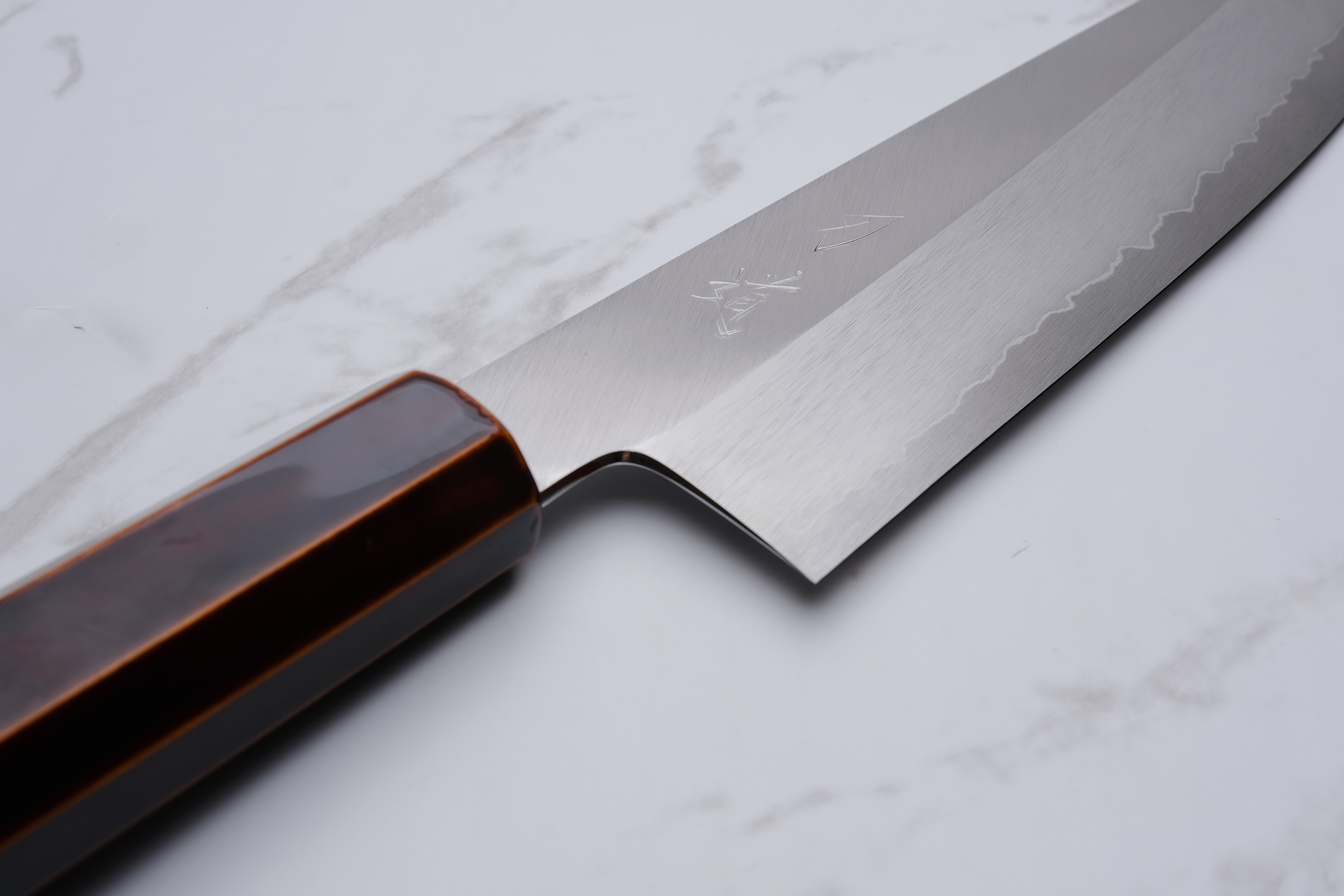 HADO Ginsan Bunka 180 mm – Roter Urushi