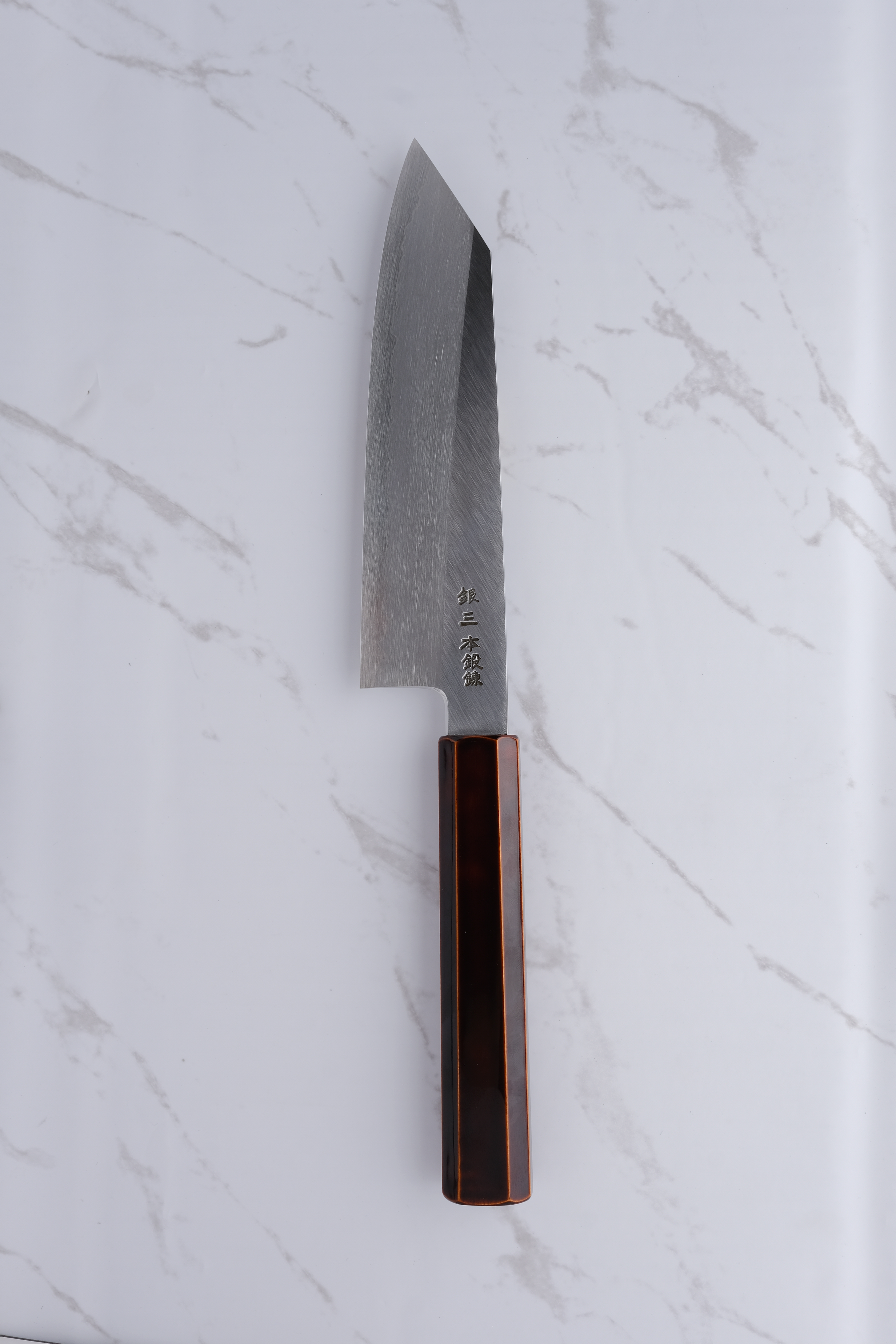 HADO Ginsan Bunka 180mm - Rød Urushi