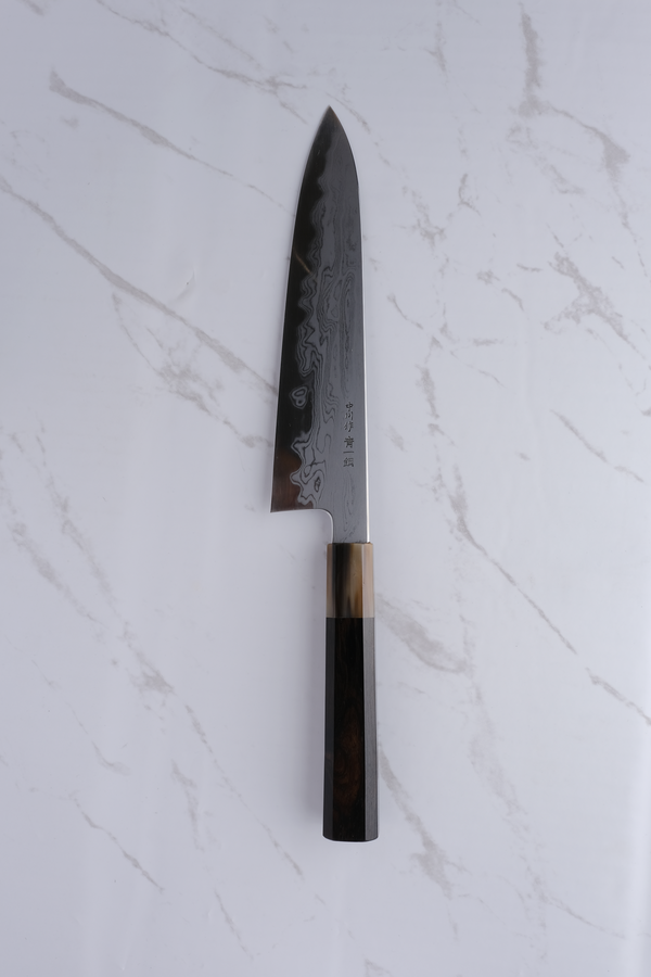 Nakagawa Satoshi X Myojin 210 mm Kokkekniv Aogami-1