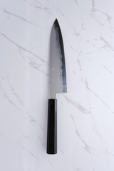 Tetsujin Hamono Ginsan Kasumi 210mm. Gyuto - Ebony