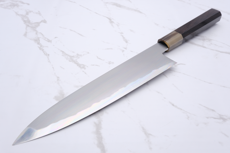 Tetsujin Hamono Blue #2 210mm. Gyuto - Ebony