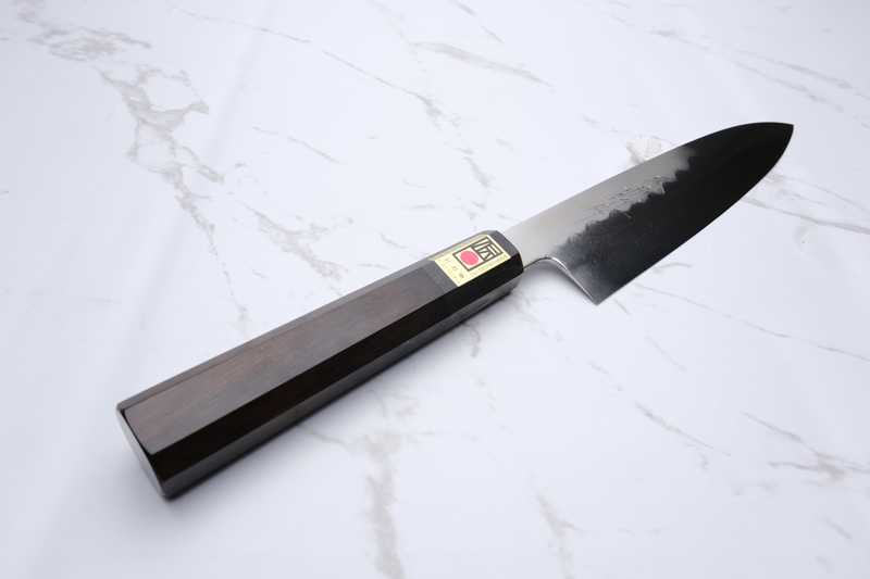 Ikeda Abura-Honyaki 180mm. gyuto Shirogami 3 - Ebony