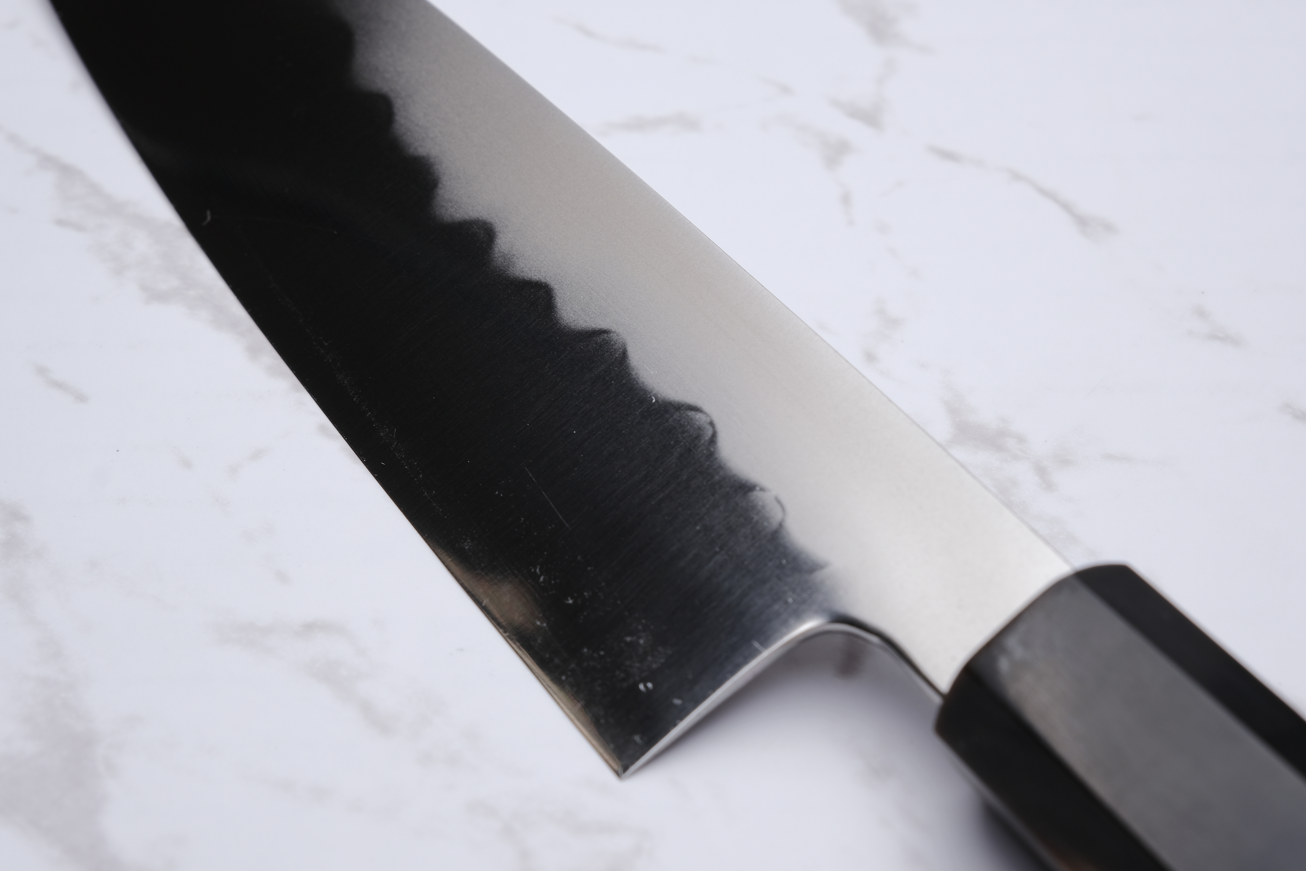 Ikeda Abura-Honyaki 180mm. gyuto Shirogami 3 - Ebony