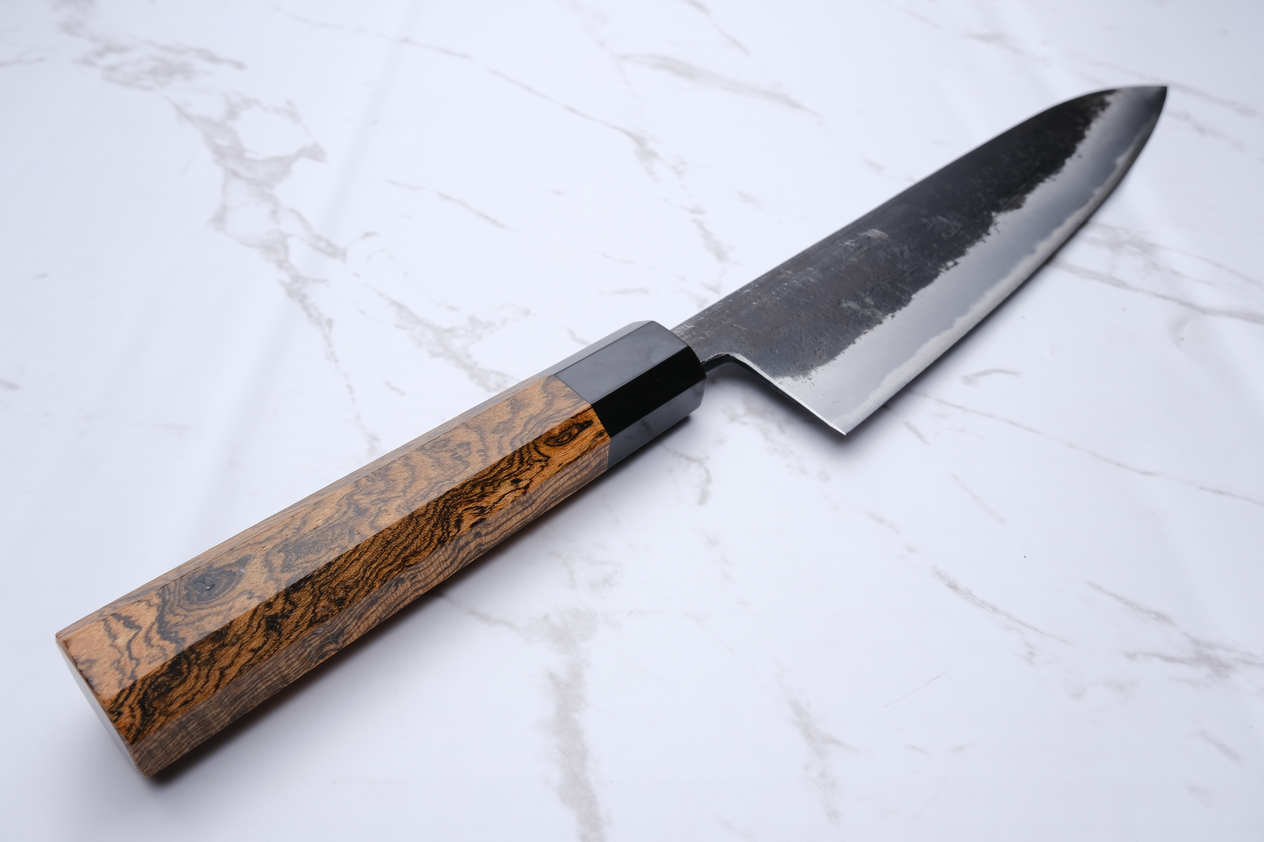 Munetoshi Black Nashiji 240 mm Gyuto - Shirogami #2