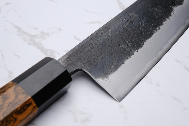 Munetoshi Black Nashiji 240 mm Gyuto - Shirogami #2