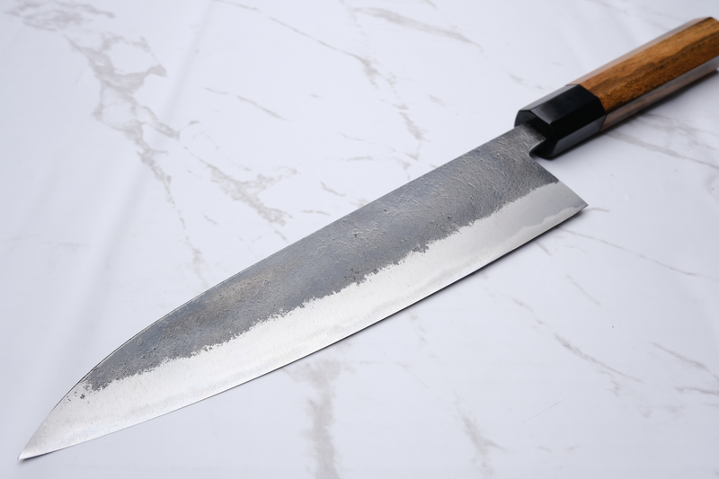 Munetoshi Black Nashiji 210 mm Gyuto - Shirogami #2