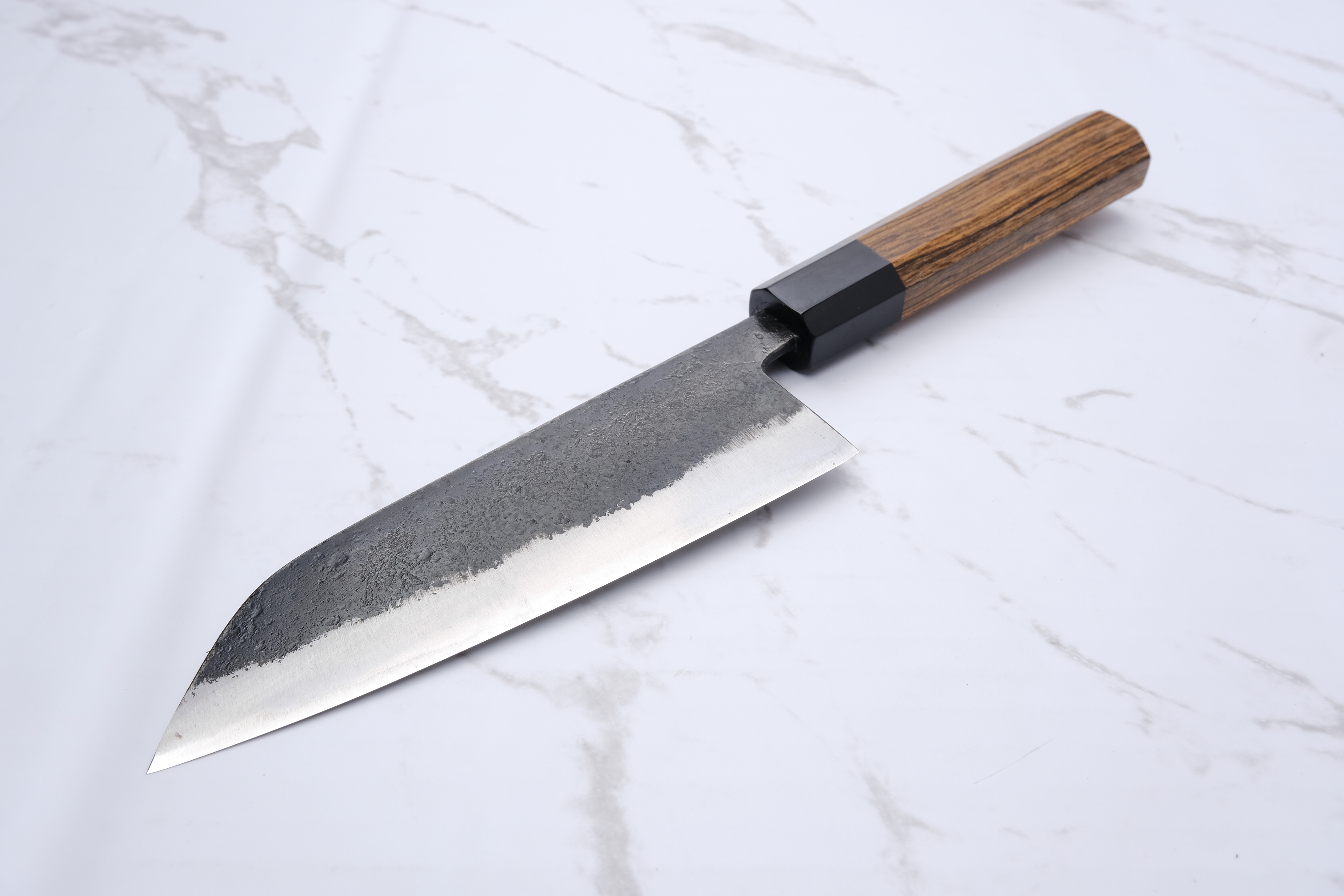 Munetoshi Black Nashiji 135 mm Ko-Bunka - Shirogami #2