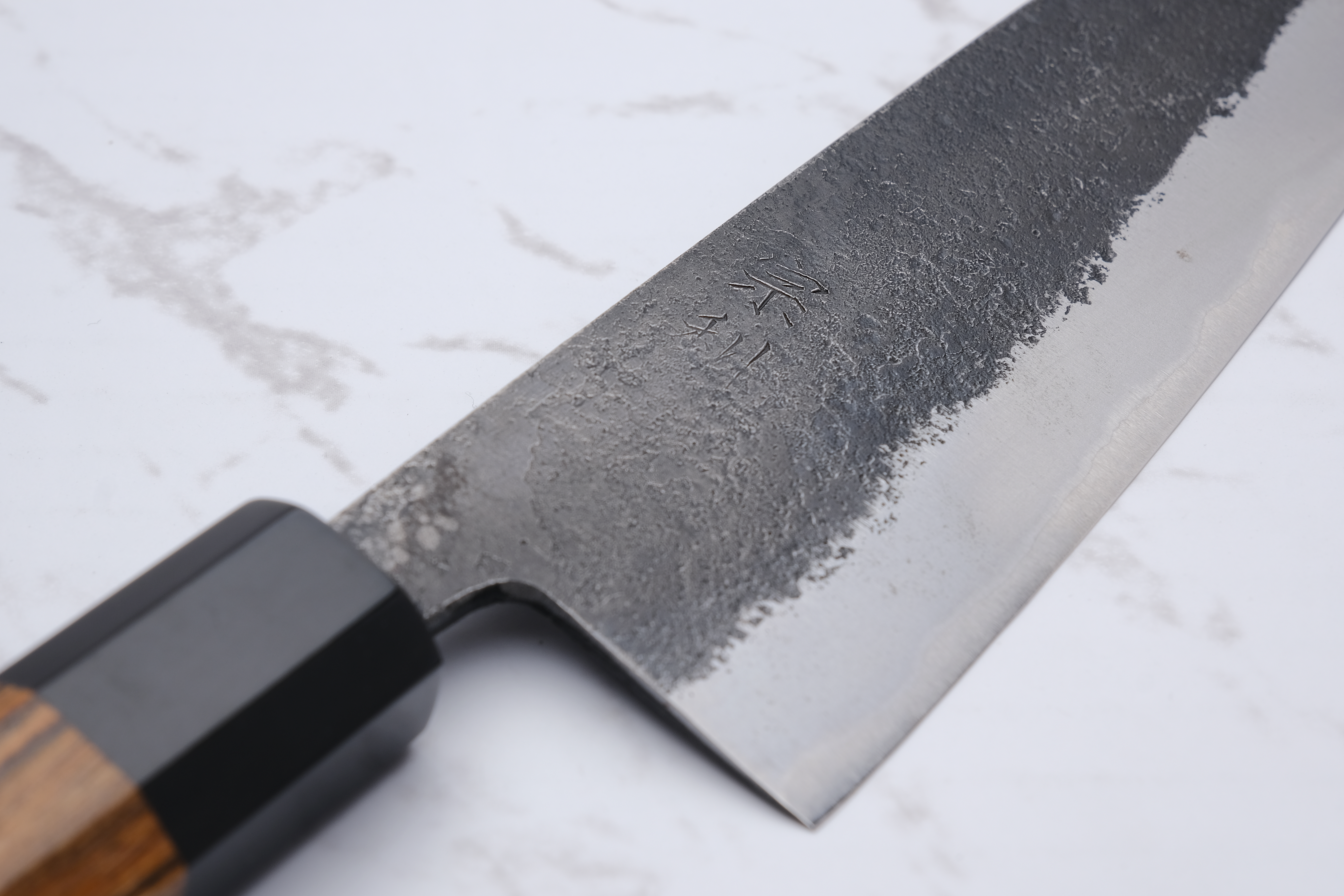 Munetoshi Black Nashiji 135 mm Ko-Bunka - Shirogami #2