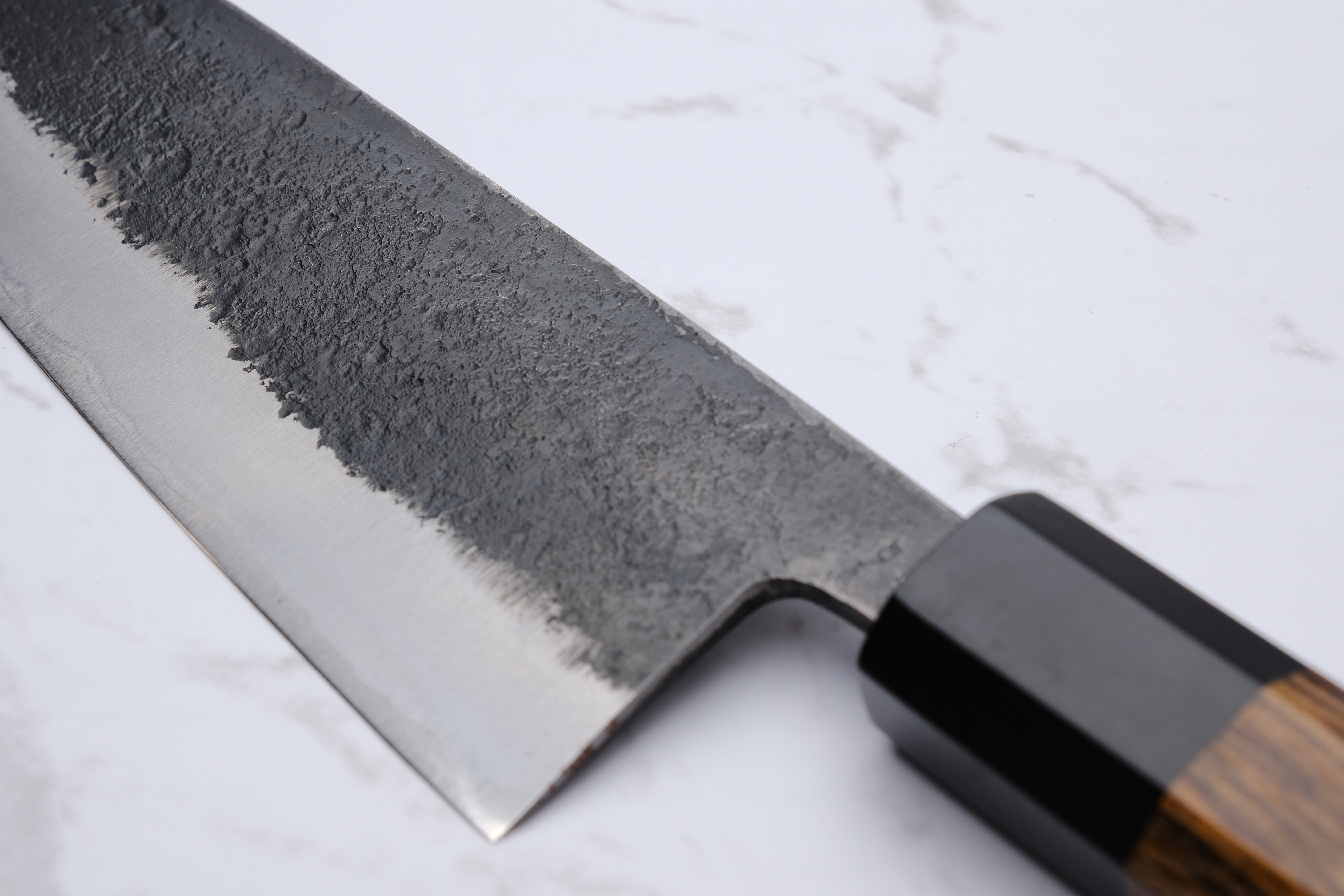 Munetoshi Black Nashiji 135 mm Ko-Bunka - Shirogami #2