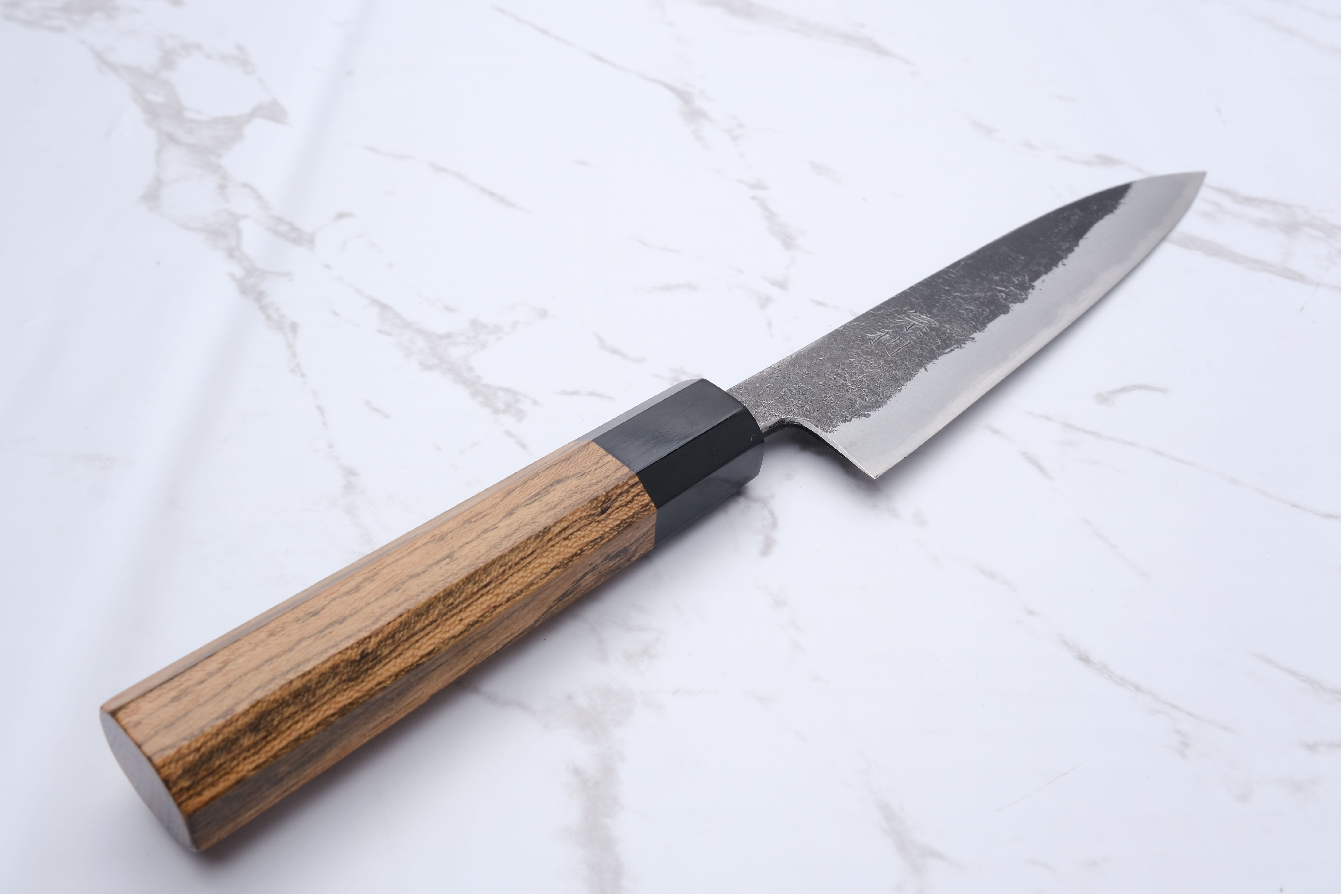 Munetoshi Black Nashiji 150 mm Petty - Shirogami #2