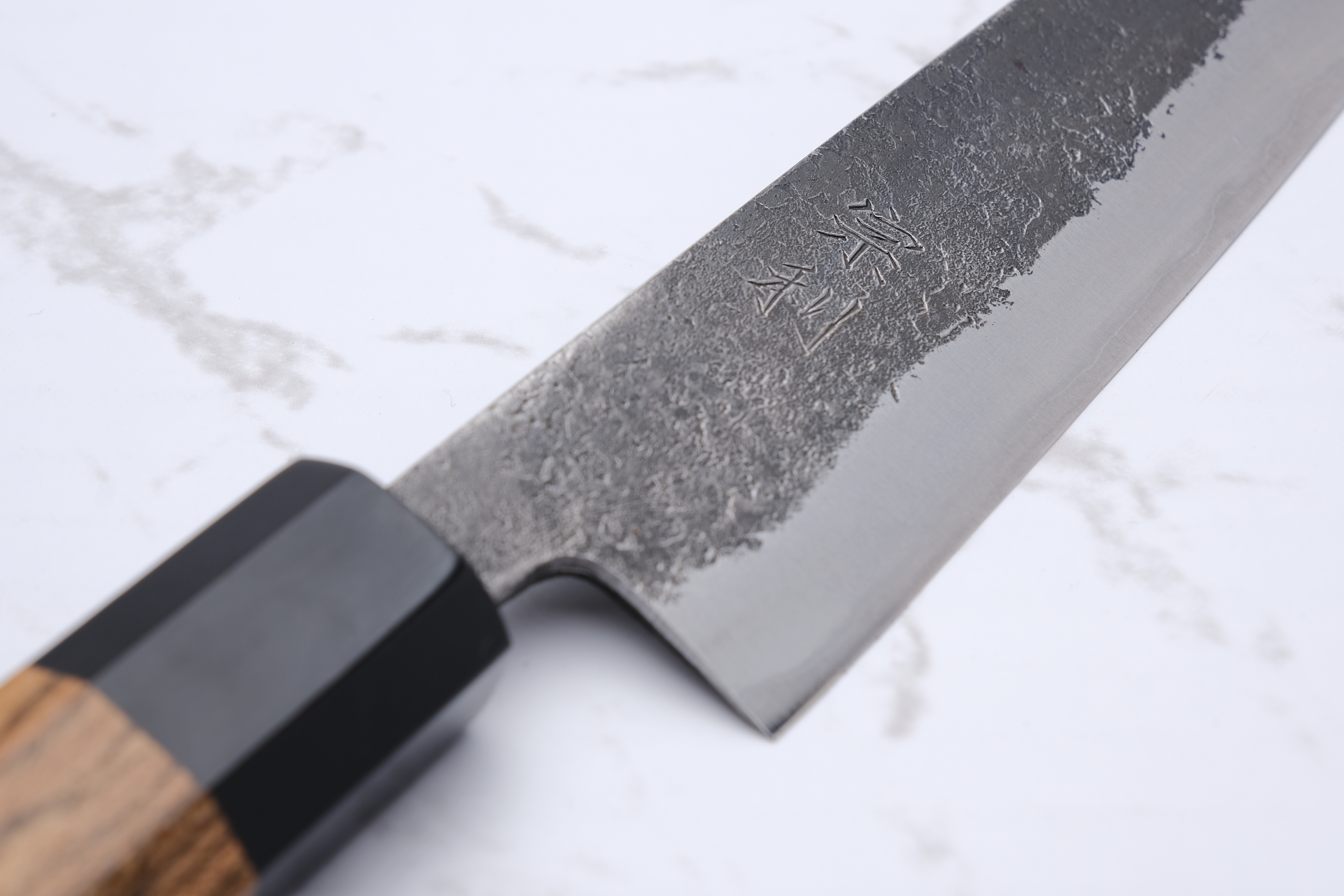 Munetoshi Black Nashiji 150 mm Petty - Shirogami #2