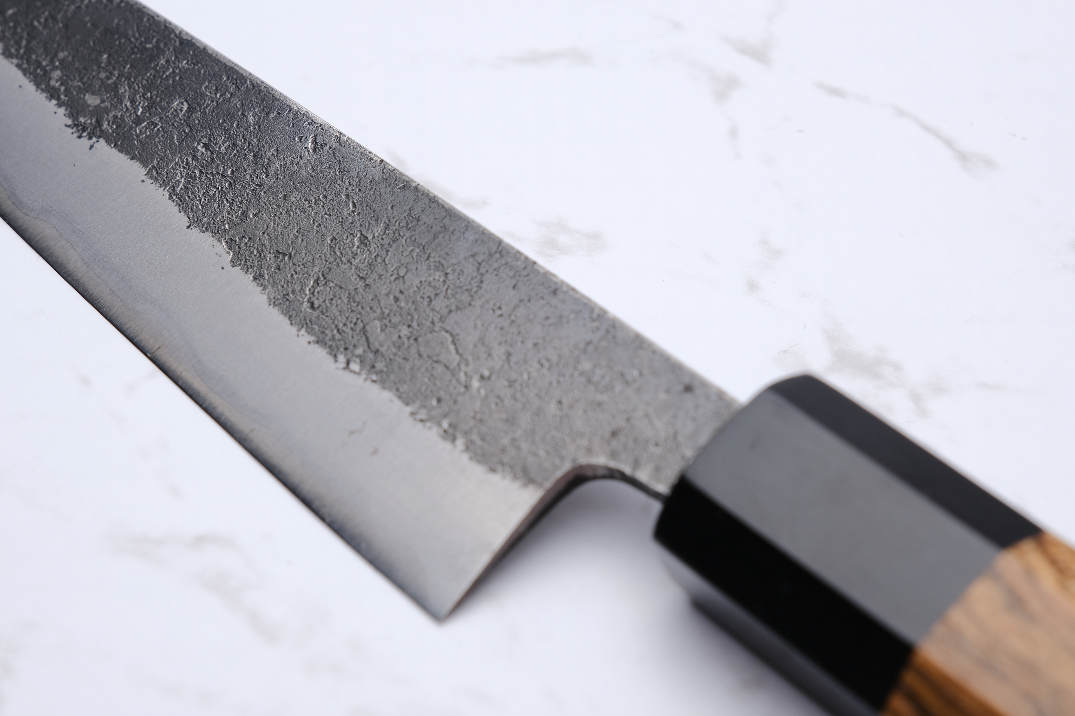 Munetoshi Black Nashiji 150 mm Petty - Shirogami #2