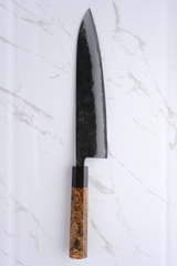 Munetoshi Black Nashiji 240 mm Gyuto - Shirogami #2