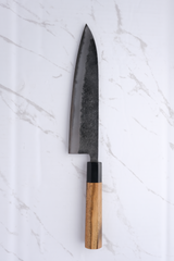 Munetoshi Black Nashiji 210 mm Gyuto - Shirogami #2