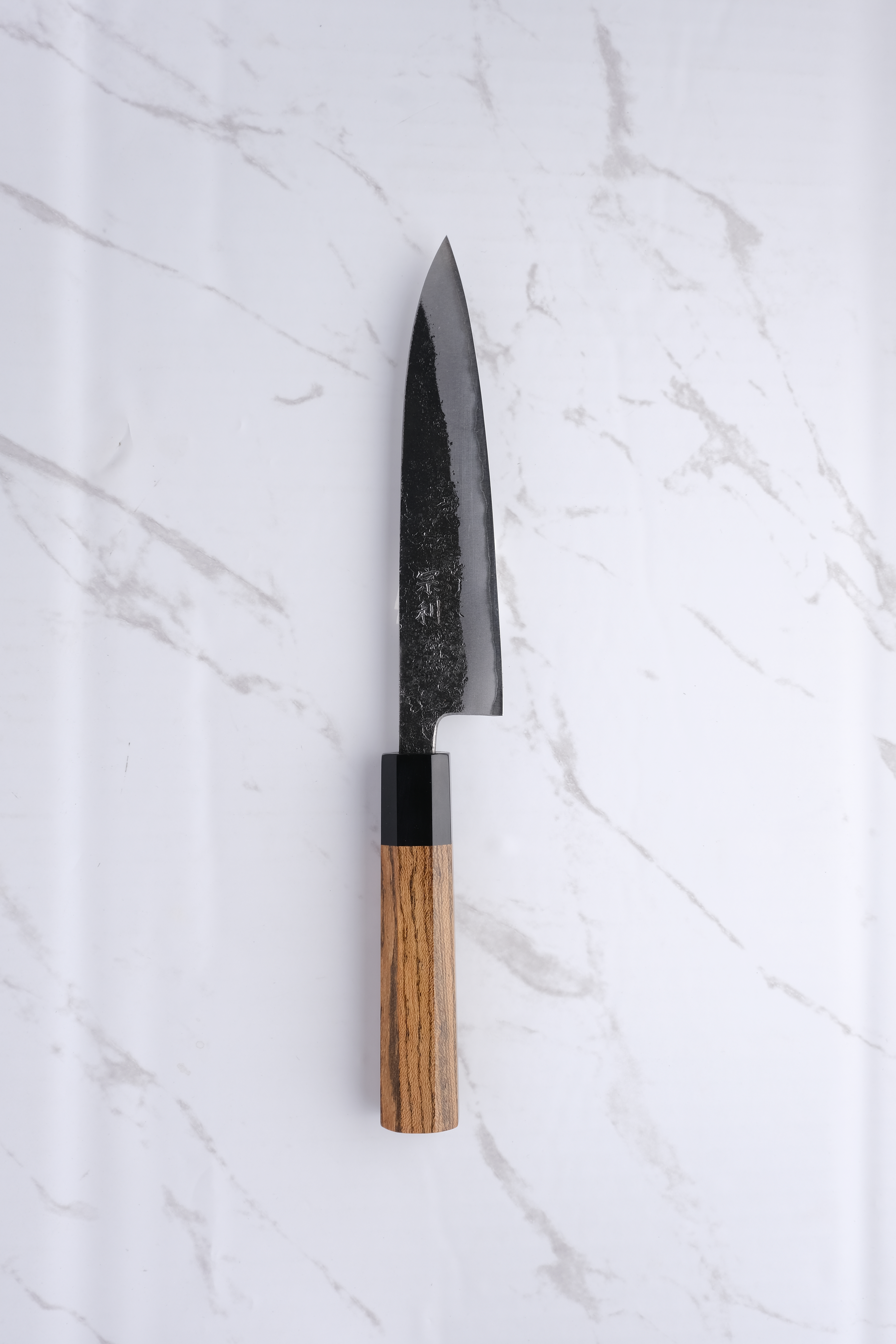 Munetoshi Black Nashiji 150 mm Petty - Shirogami #2